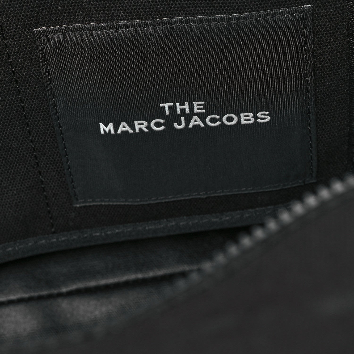 Marc Jacobs Cotton Canvas Large The Tote Bag Black 6 of 12
