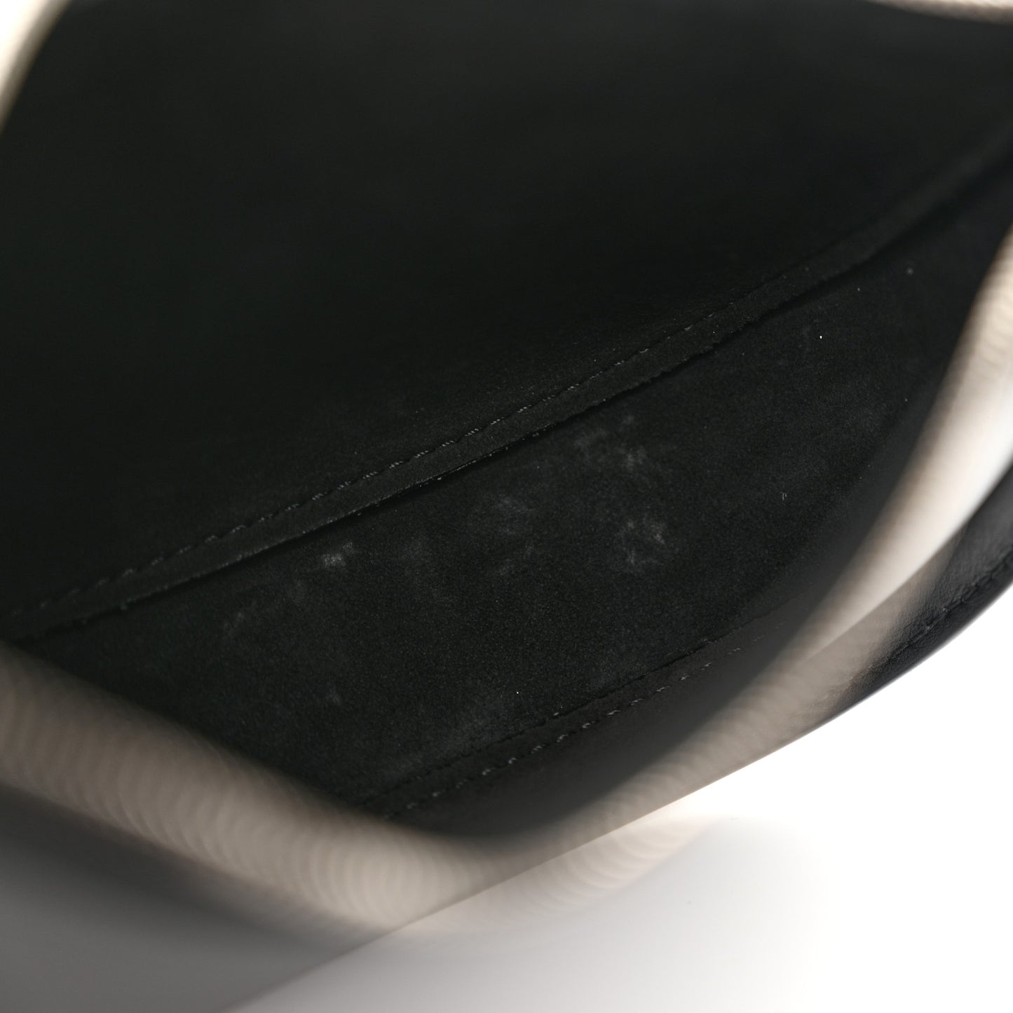 Smooth Calfskin Half Moon Shoulder Bag Black