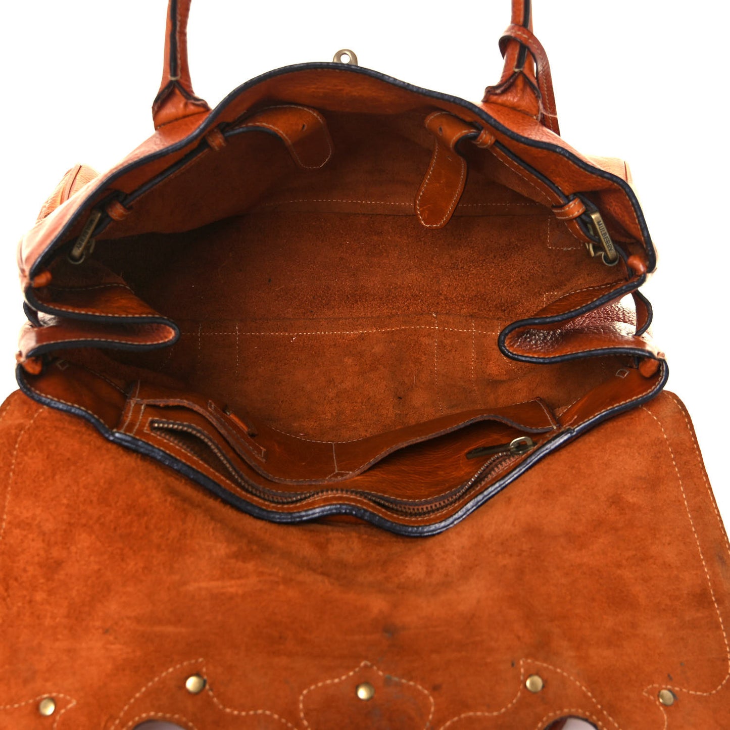 Grained Calfskin Tooled Darwin Bayswater Oak