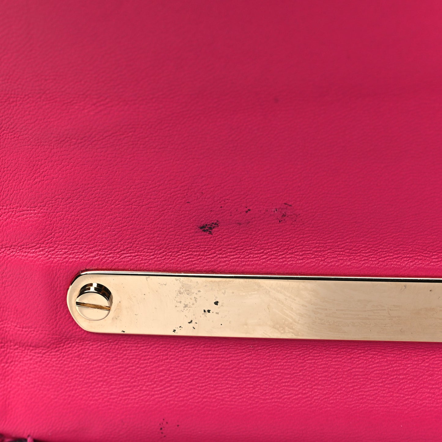 Calfskin Va Va Voom Shoulder Bag Pop Fuxia
