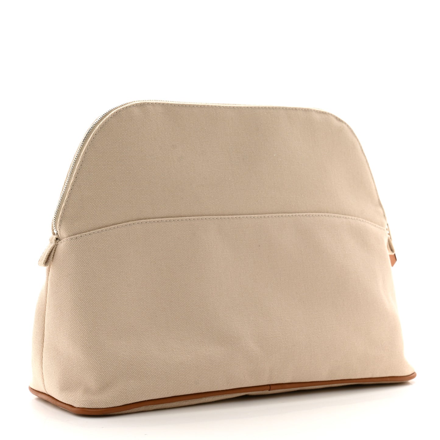 Cotton Canvas Bolide Travel Cosmetic Pouch Natural
