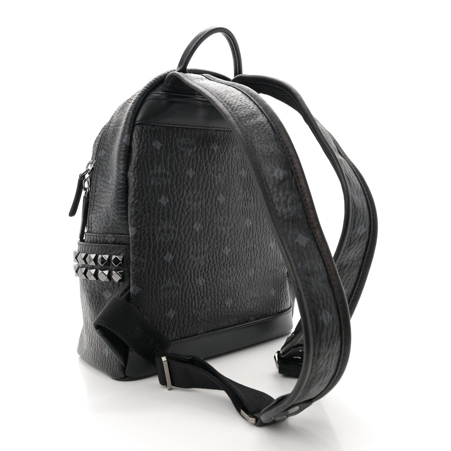 Visetos Small Side Stud Stark Backpack Black