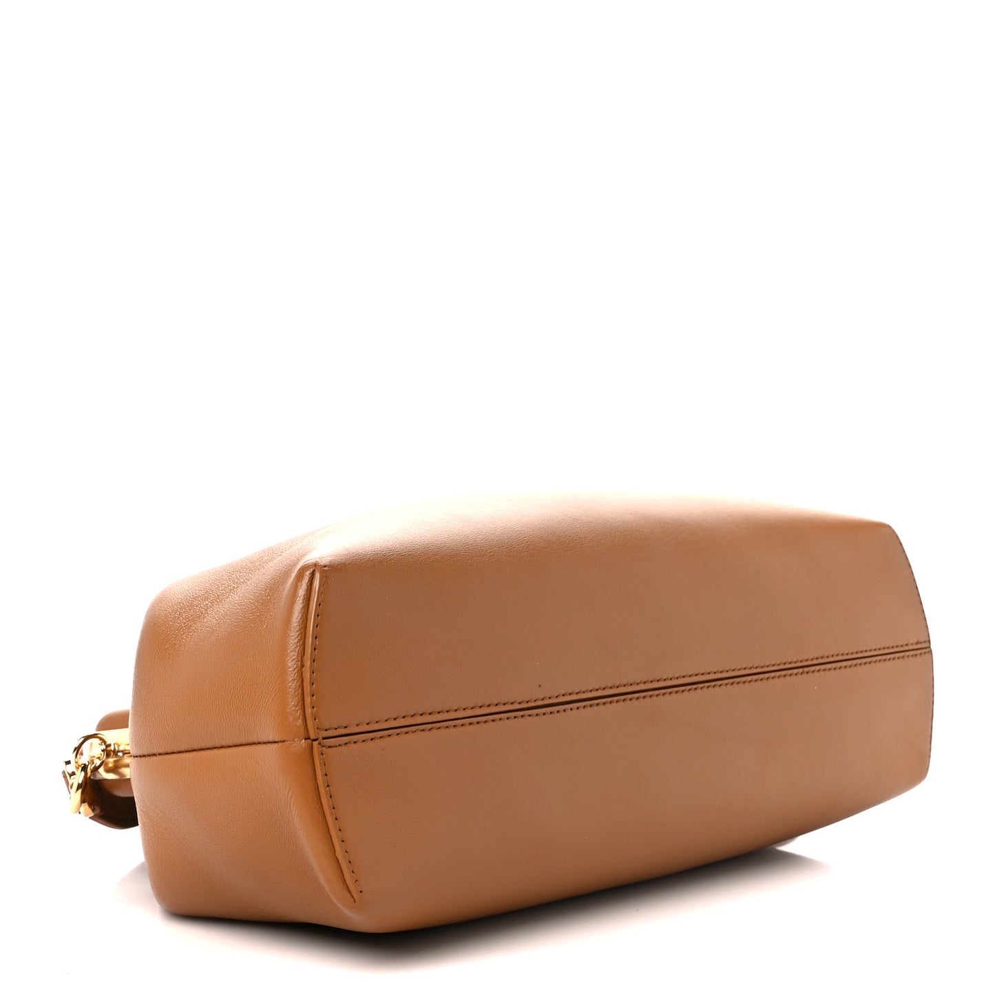Shiny Nappa Medium Fendi First Caramello