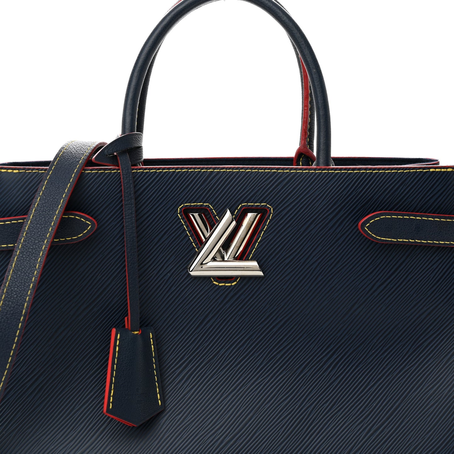 Epi Twist Tote Indigo
