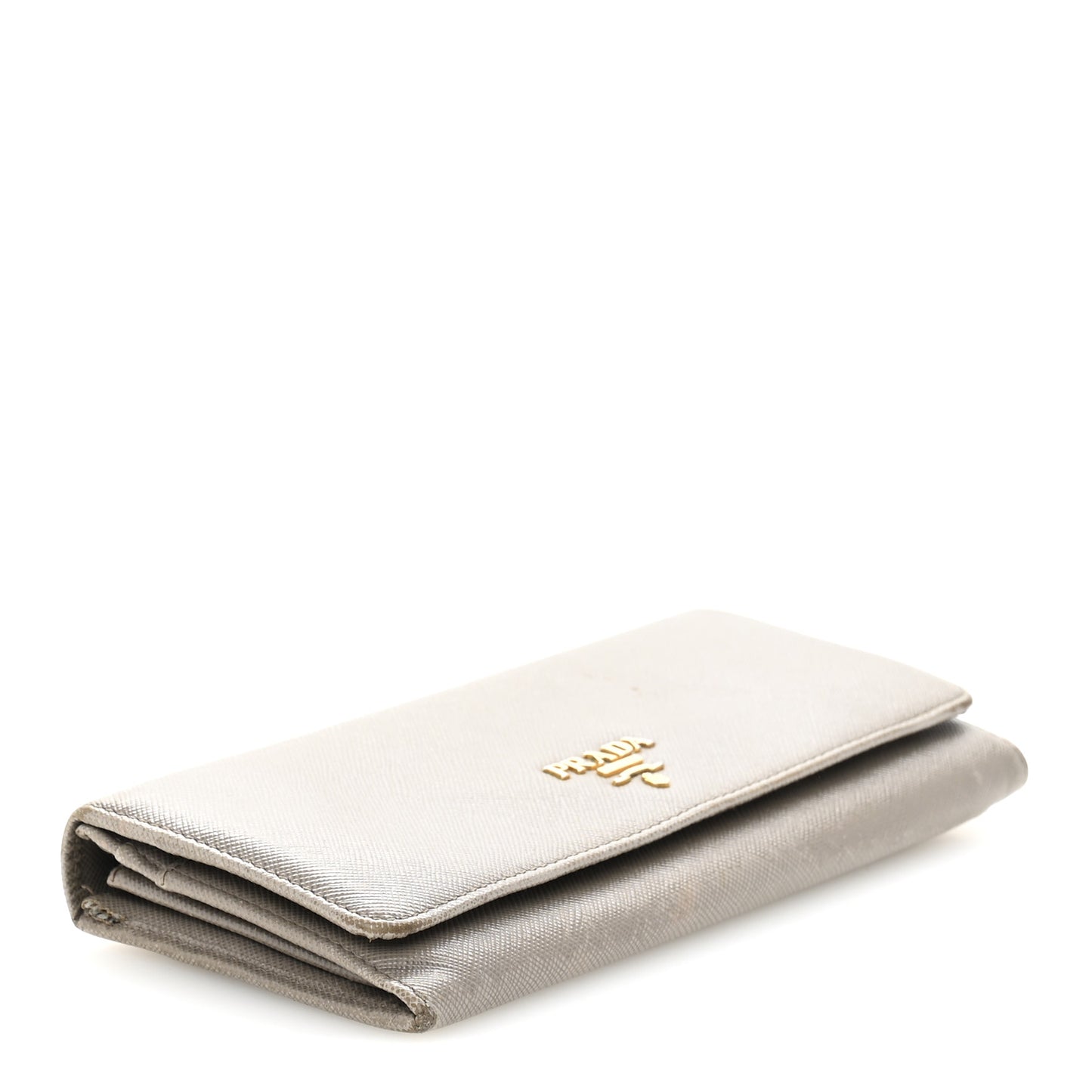 Saffiano Metal Continental Flap Wallet Cammeo Orchidea