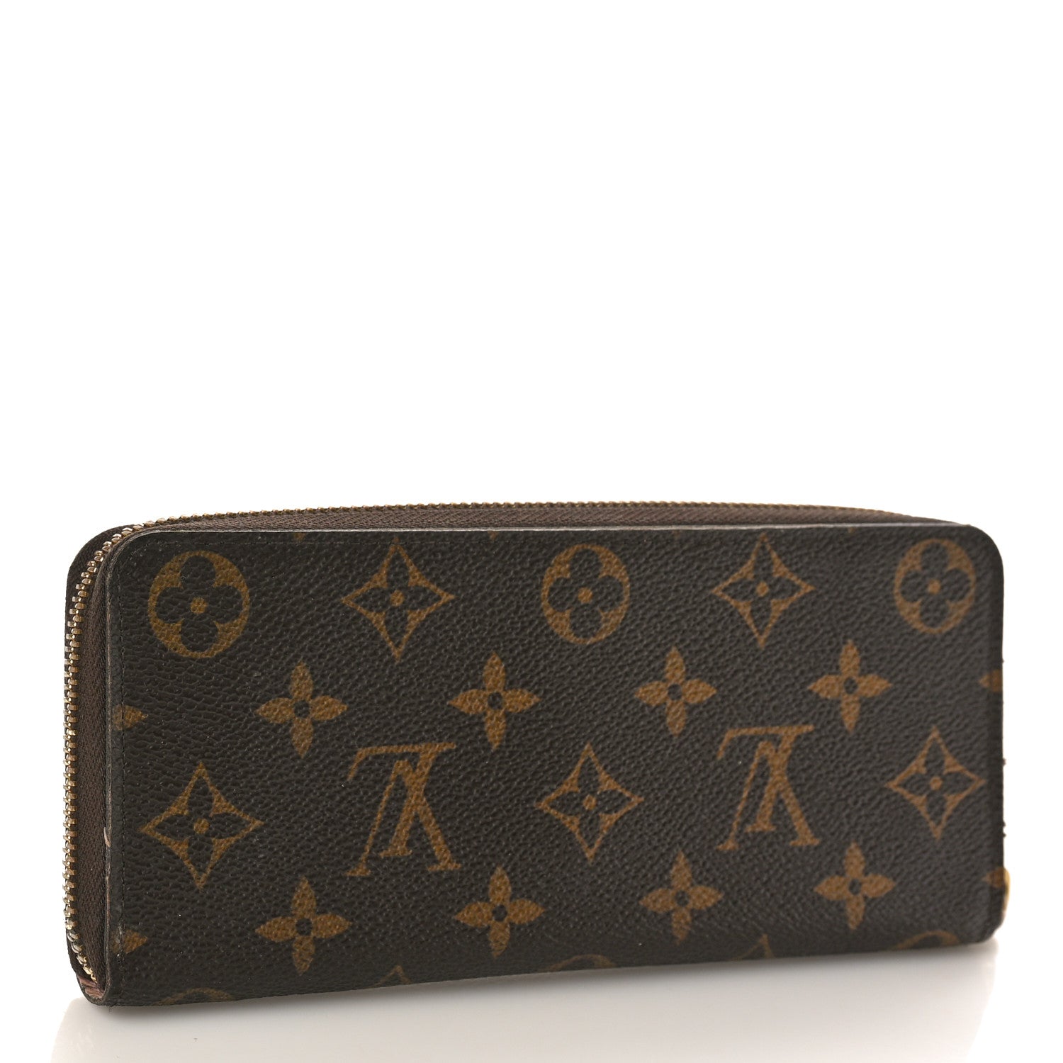 Louis Vuitton Monogram Clemence Wallet Rose Ballerine 3 of 9