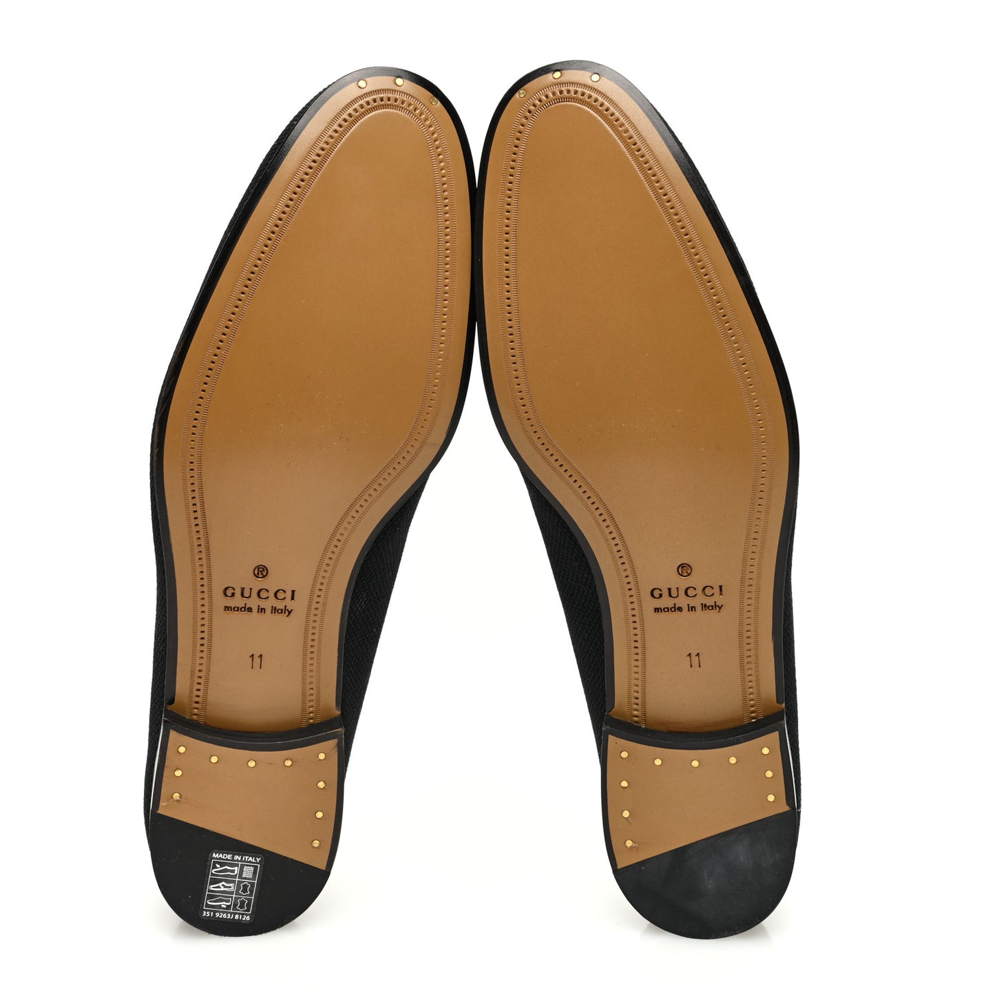 Canvas Horsebit Mens Jordaan Loafers 11 Black