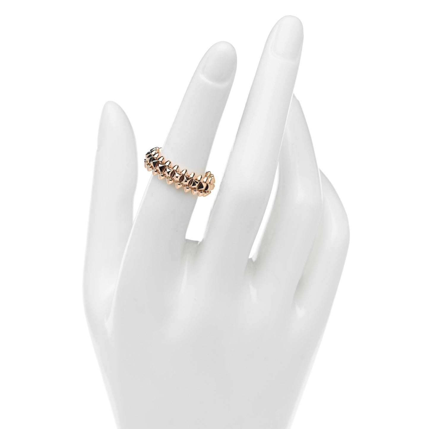 18K Pink Gold SM Clash De Cartier Ring 51 5.75