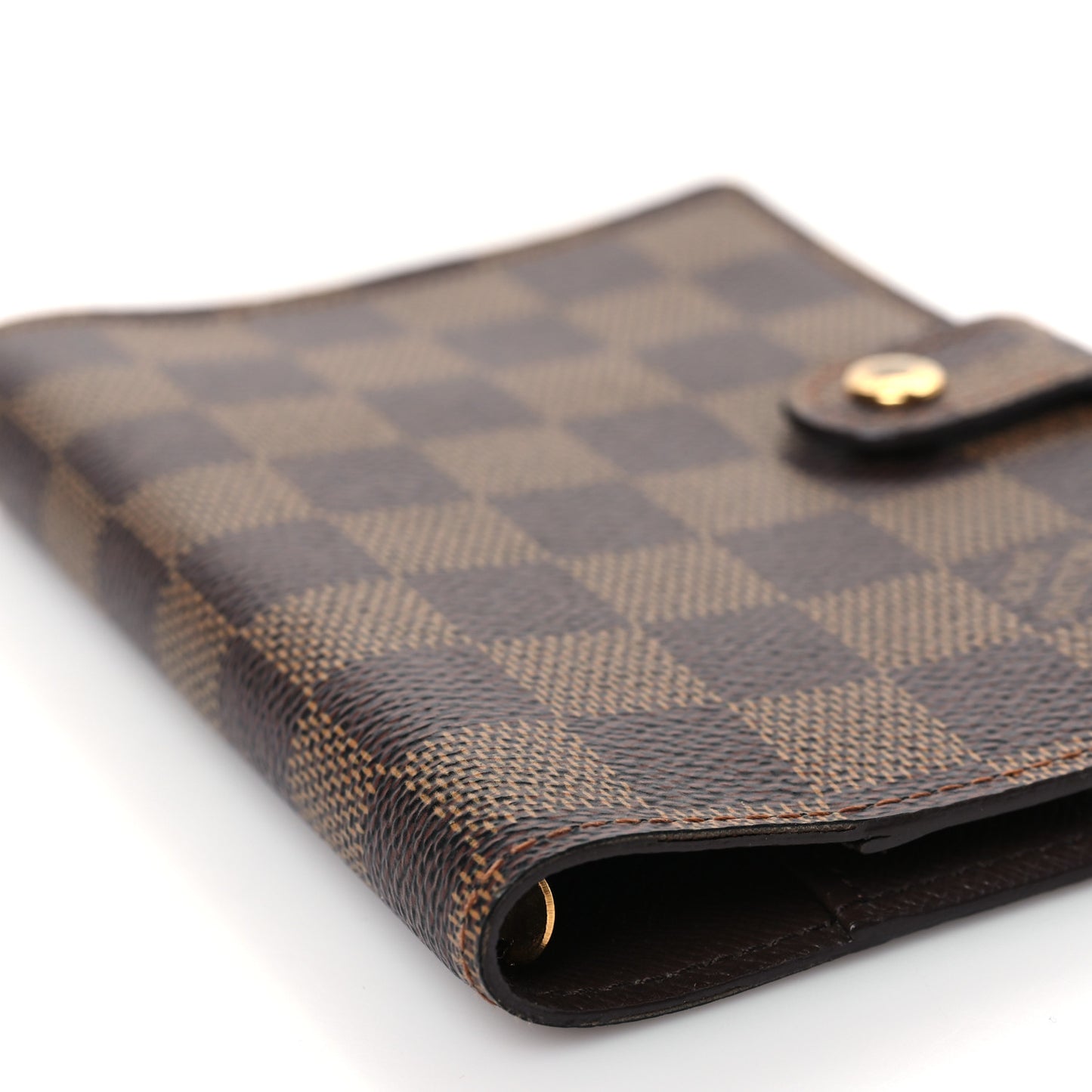 Damier Ebene Small Ring Agenda Cover