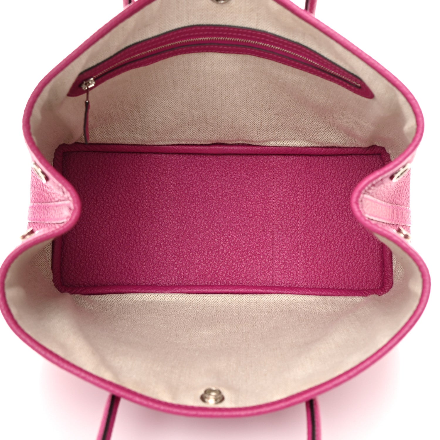 Hermes Vache Country Garden Party 30 TPM Rose Pourpre 5 of 16