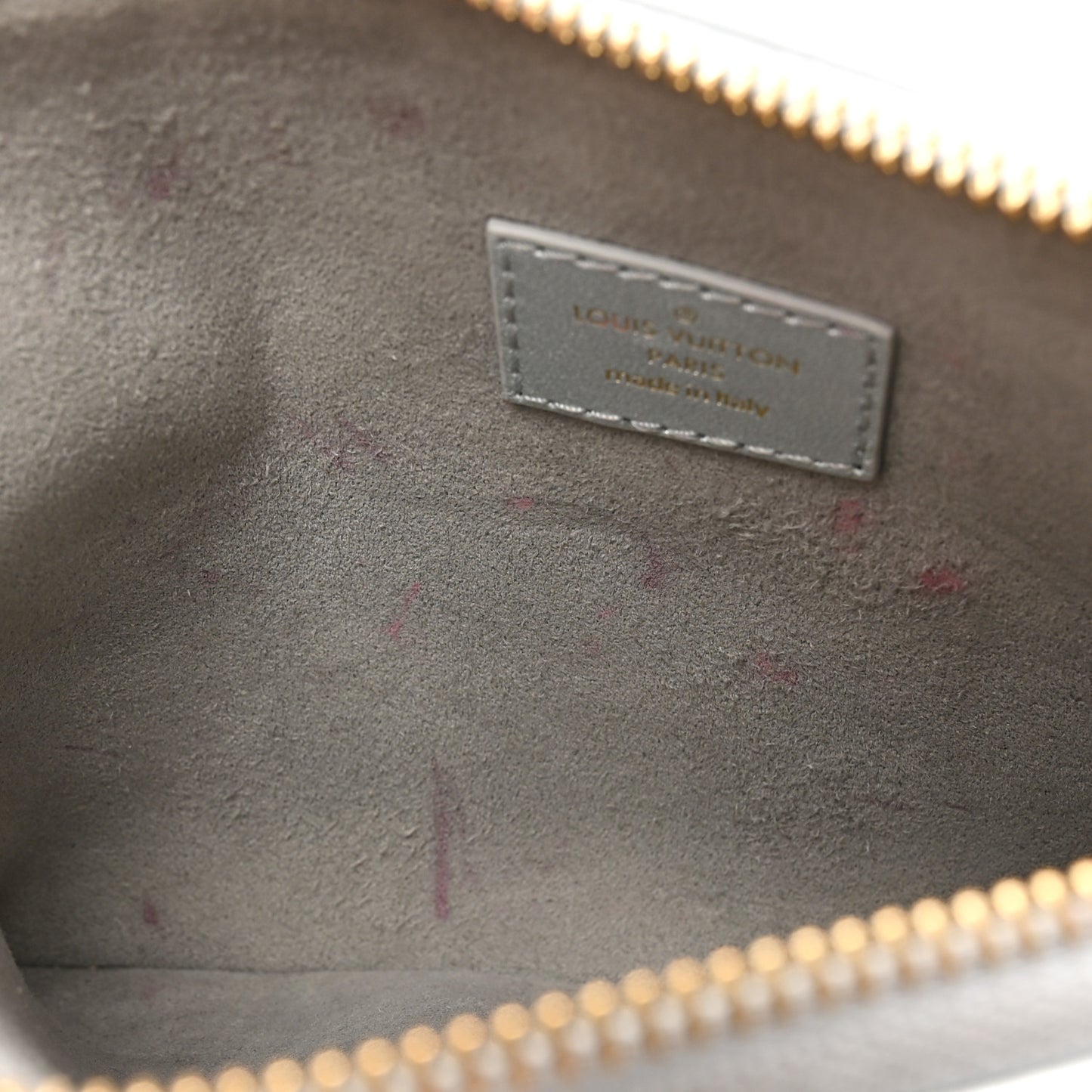 Lambskin Embossed Monogram Coussin BB Silver