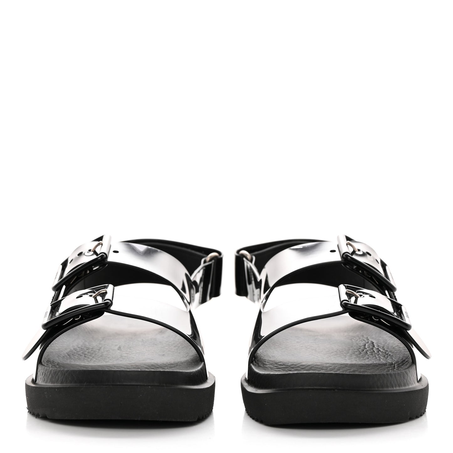 Rubber Mini Double G Womens Isla Dad Sandals 36 Black