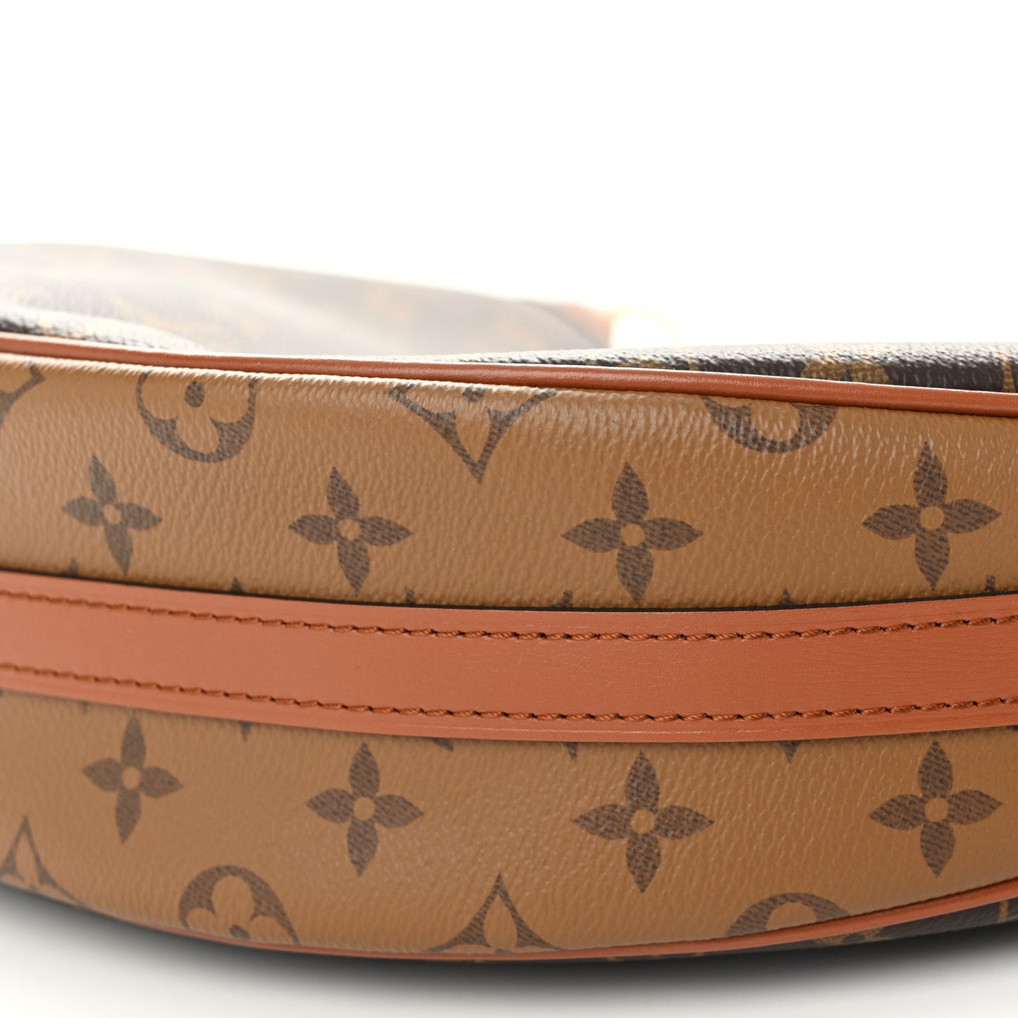 Reverse Monogram Loop Hobo