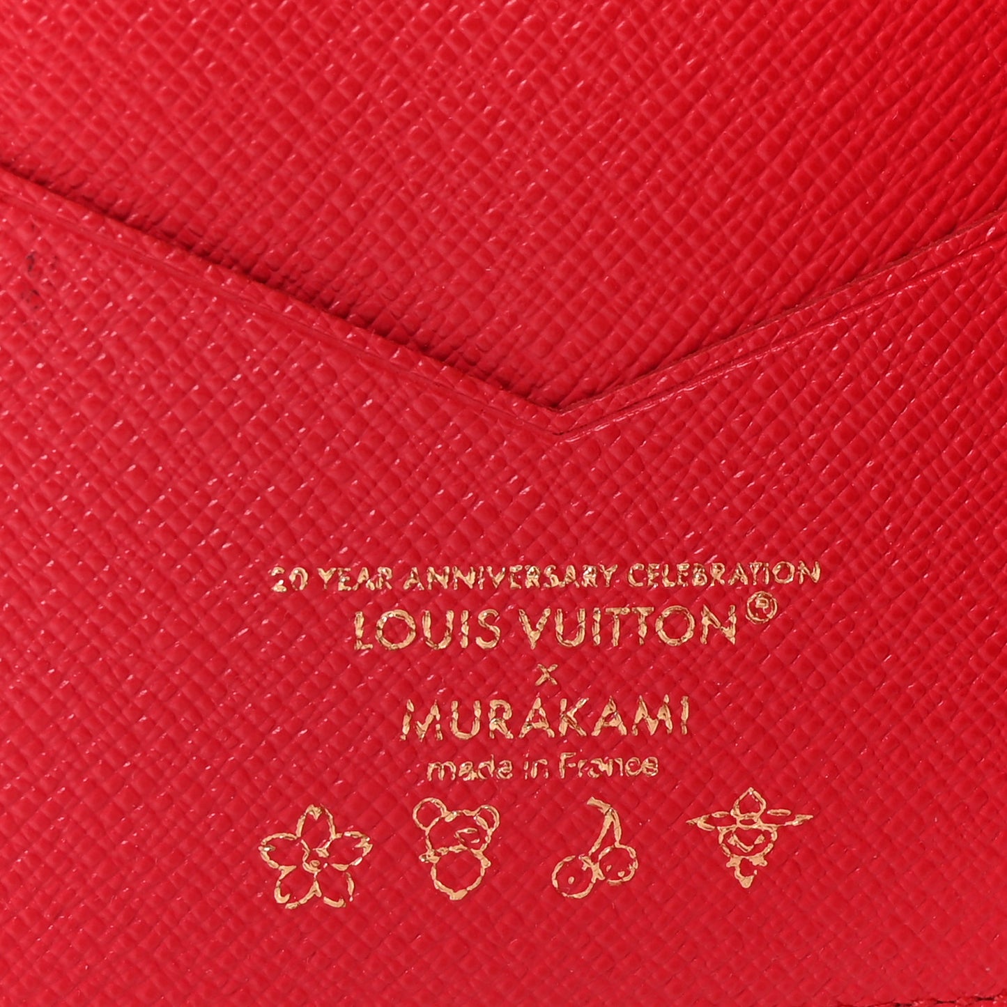 LV X TM Monogram Cerises Passport Cover
