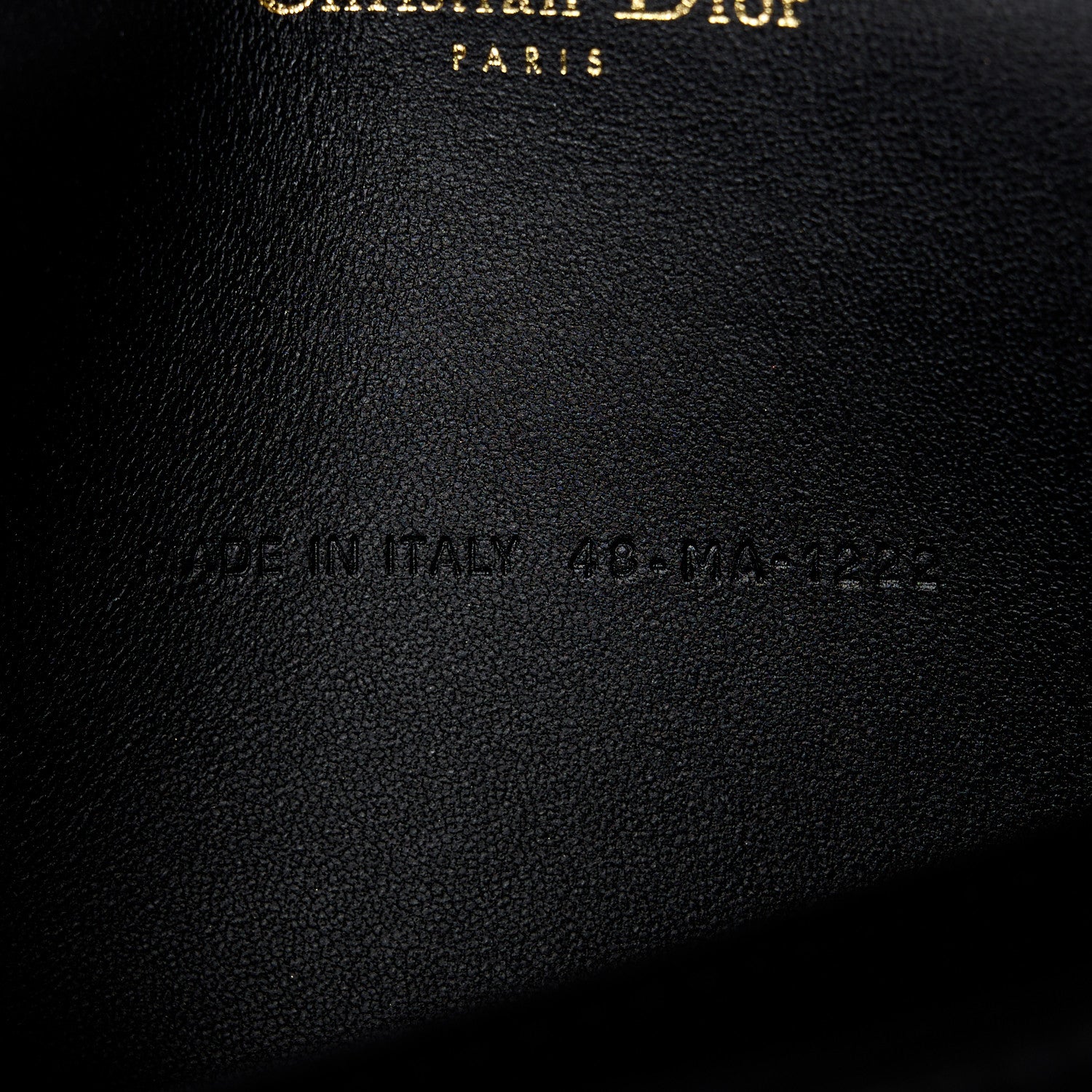 Christian Dior Lambskin Cannage Lady Dior Pouch Black 8 of 15