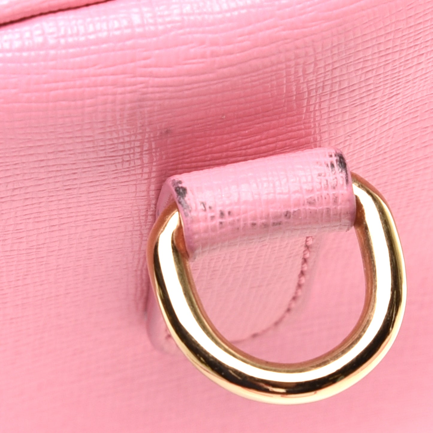 Saffiano Calfskin Palazzo Duffle Bag Light Pink