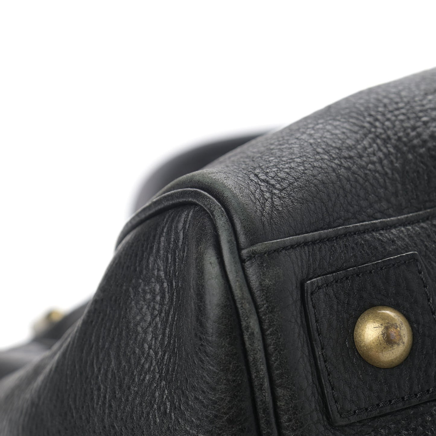 Natural Leather Bayswater Tote Black