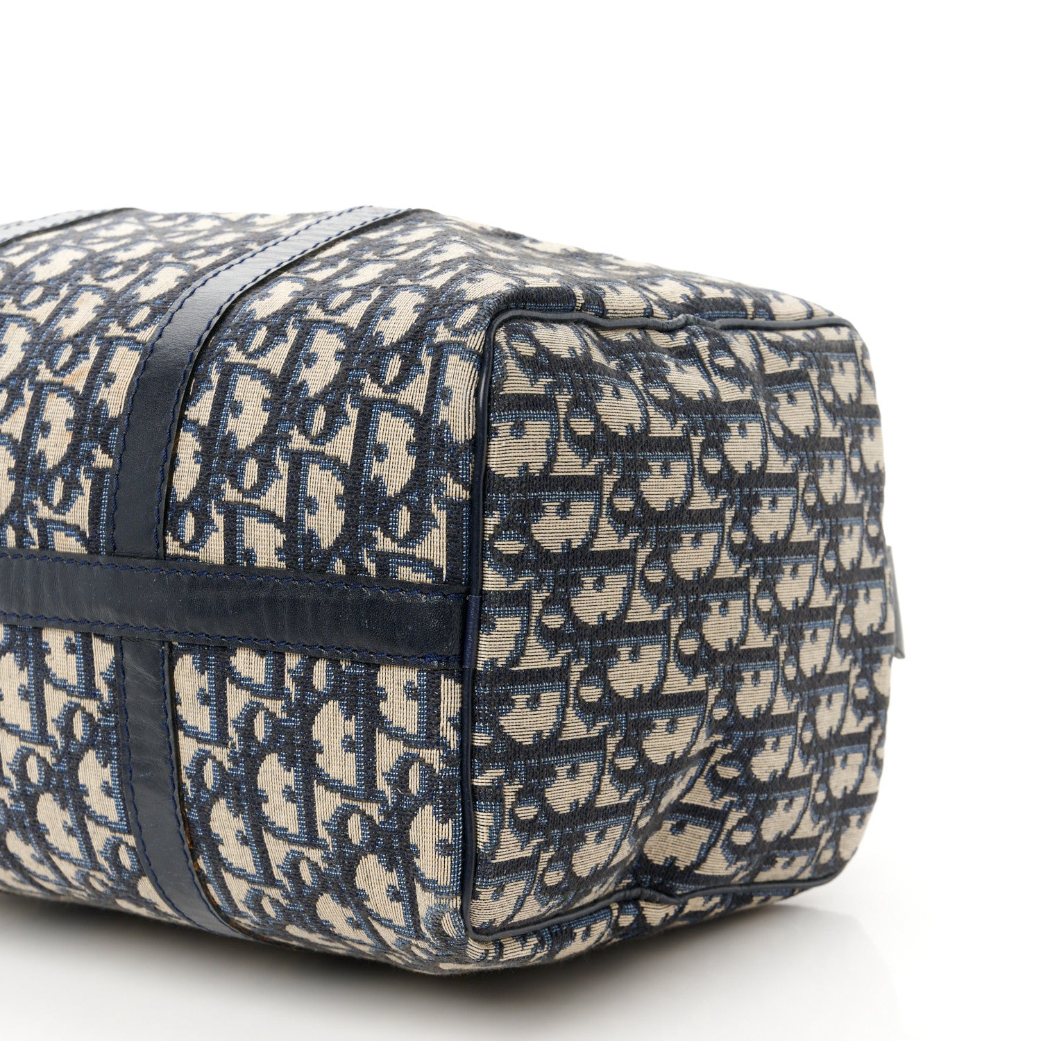Christian Dior Monogram Duffle Navy Blue 10 of 13