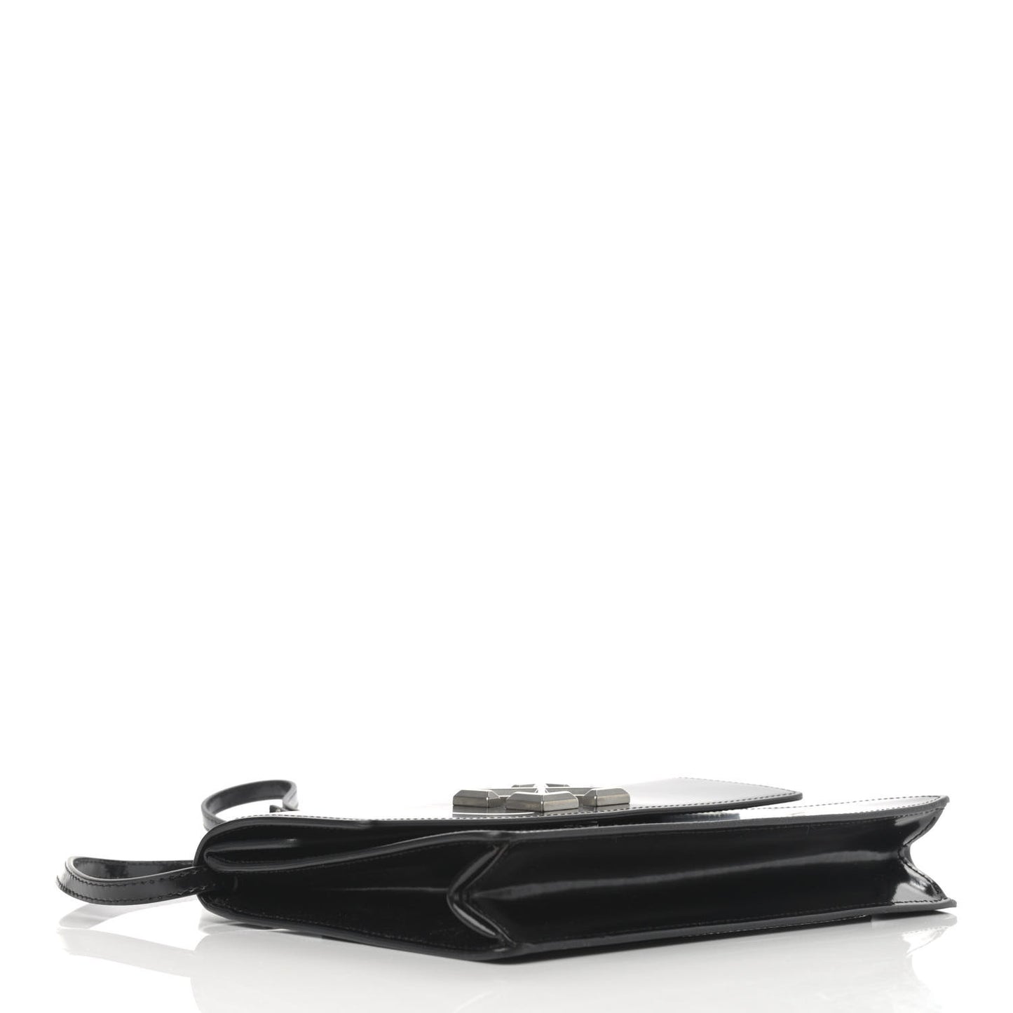 Calfskin Jitney 1.0 Not For Sale Shoulder Bag Black