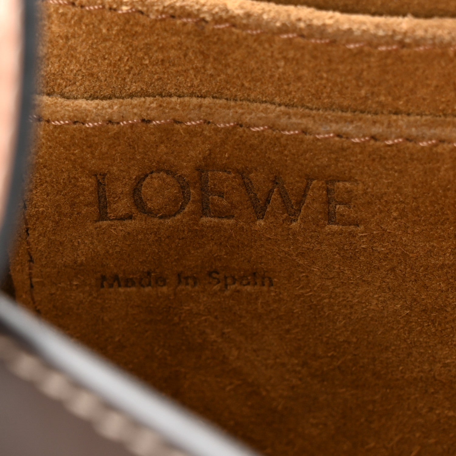 Loewe Calfskin Small Gate Crossbody Bag Oxblood Tan 6 of 10