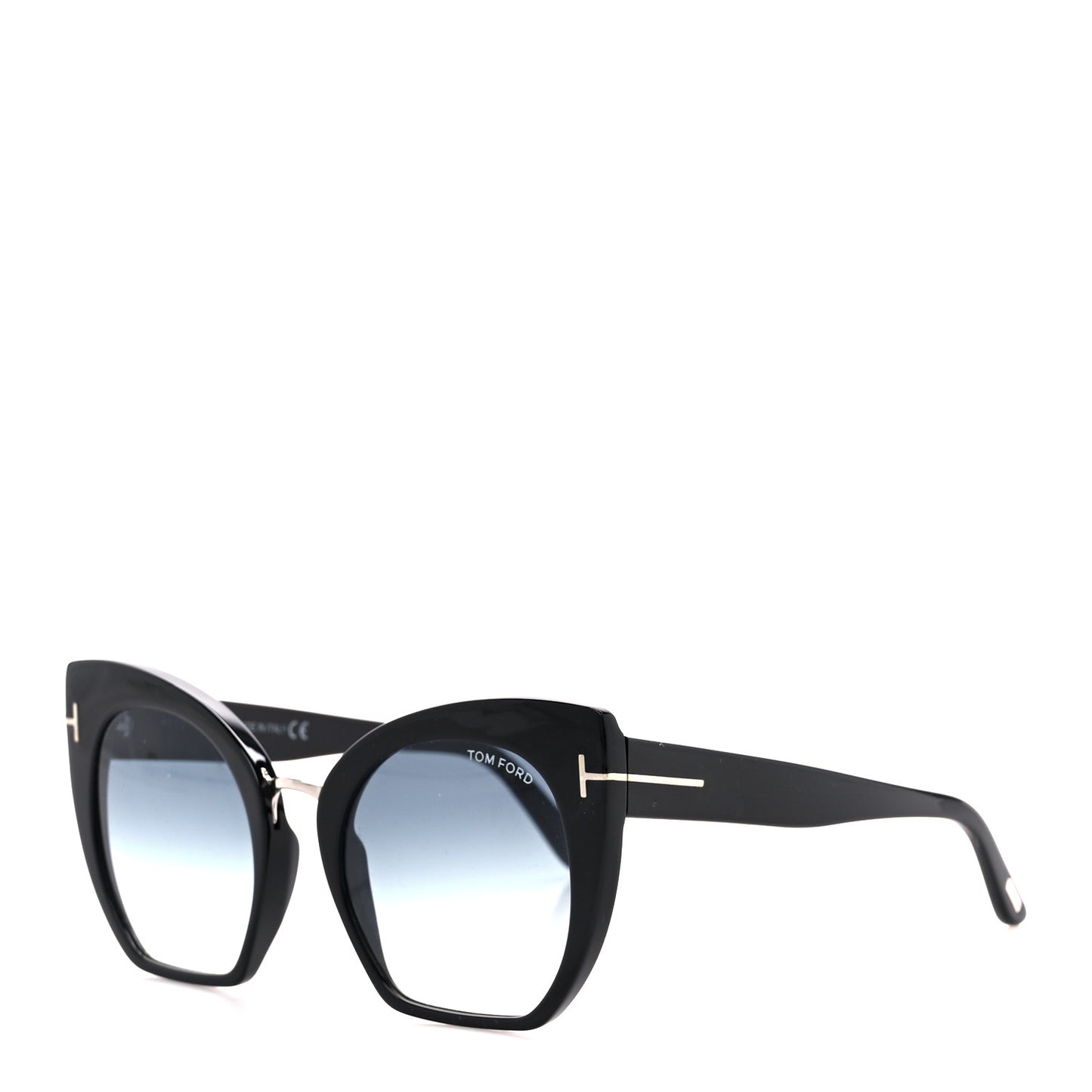 Samantha Cat Eye Sunglasses TF553 Black