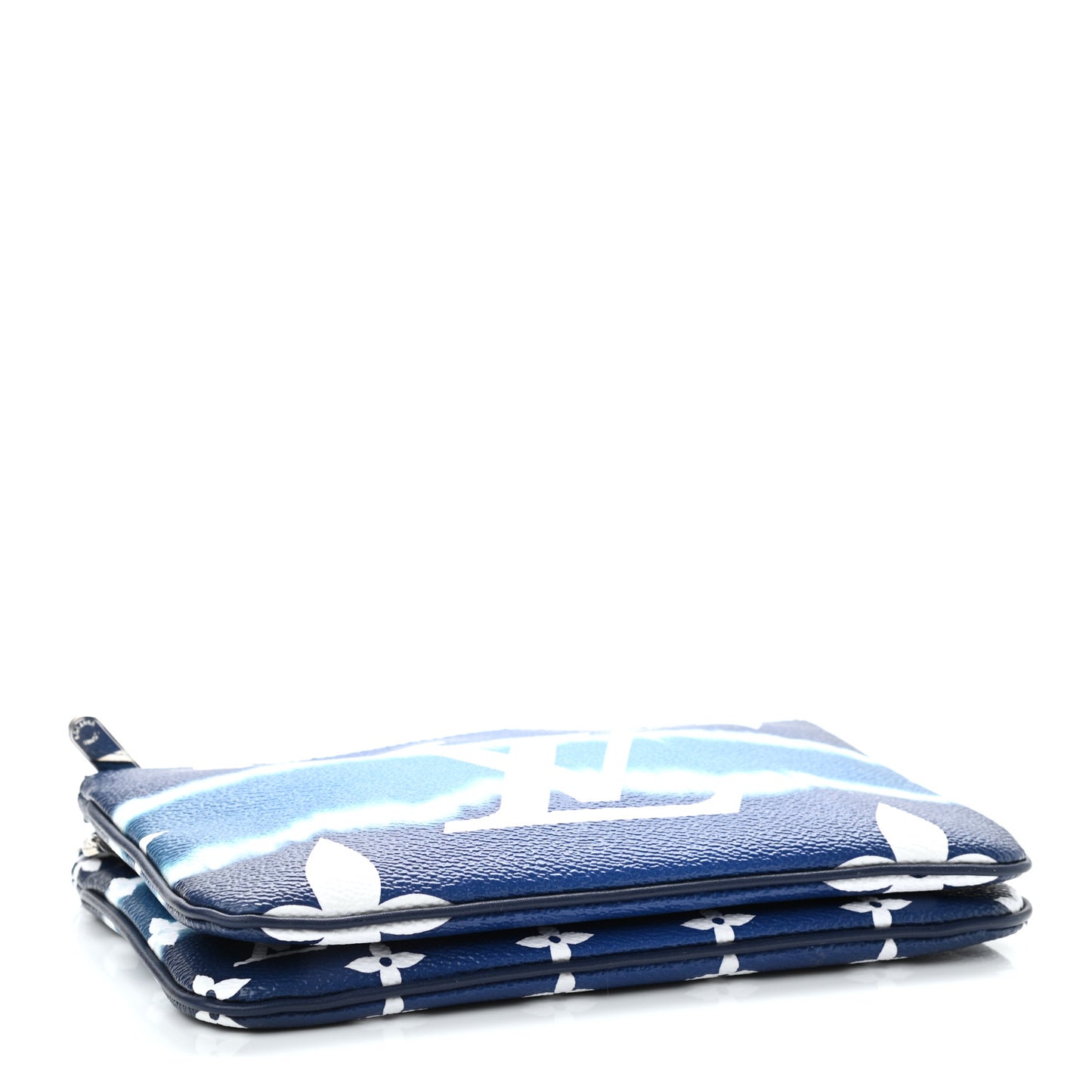 Monogram Giant Escale Double Zip Pochette Blue