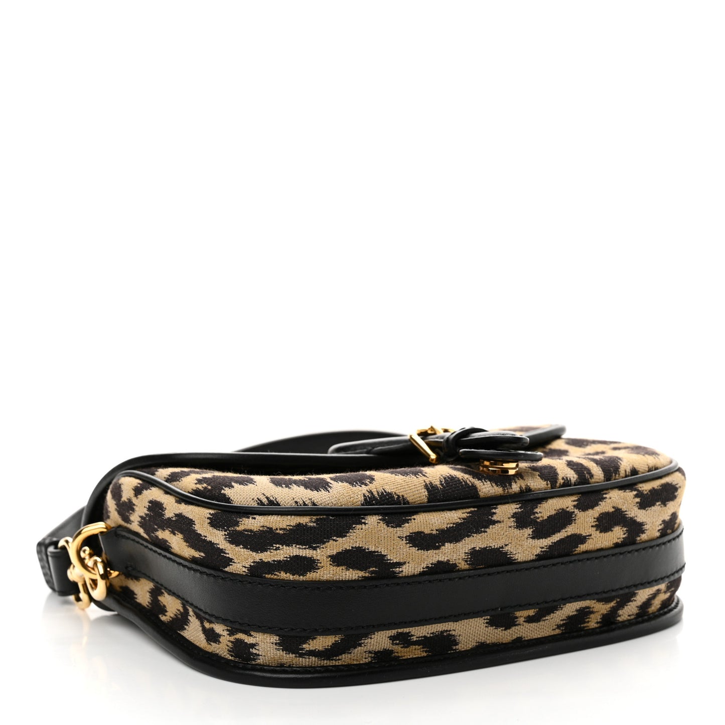 Canvas Mizza Embroidered Medium Bobby Flap Beige Multicolor