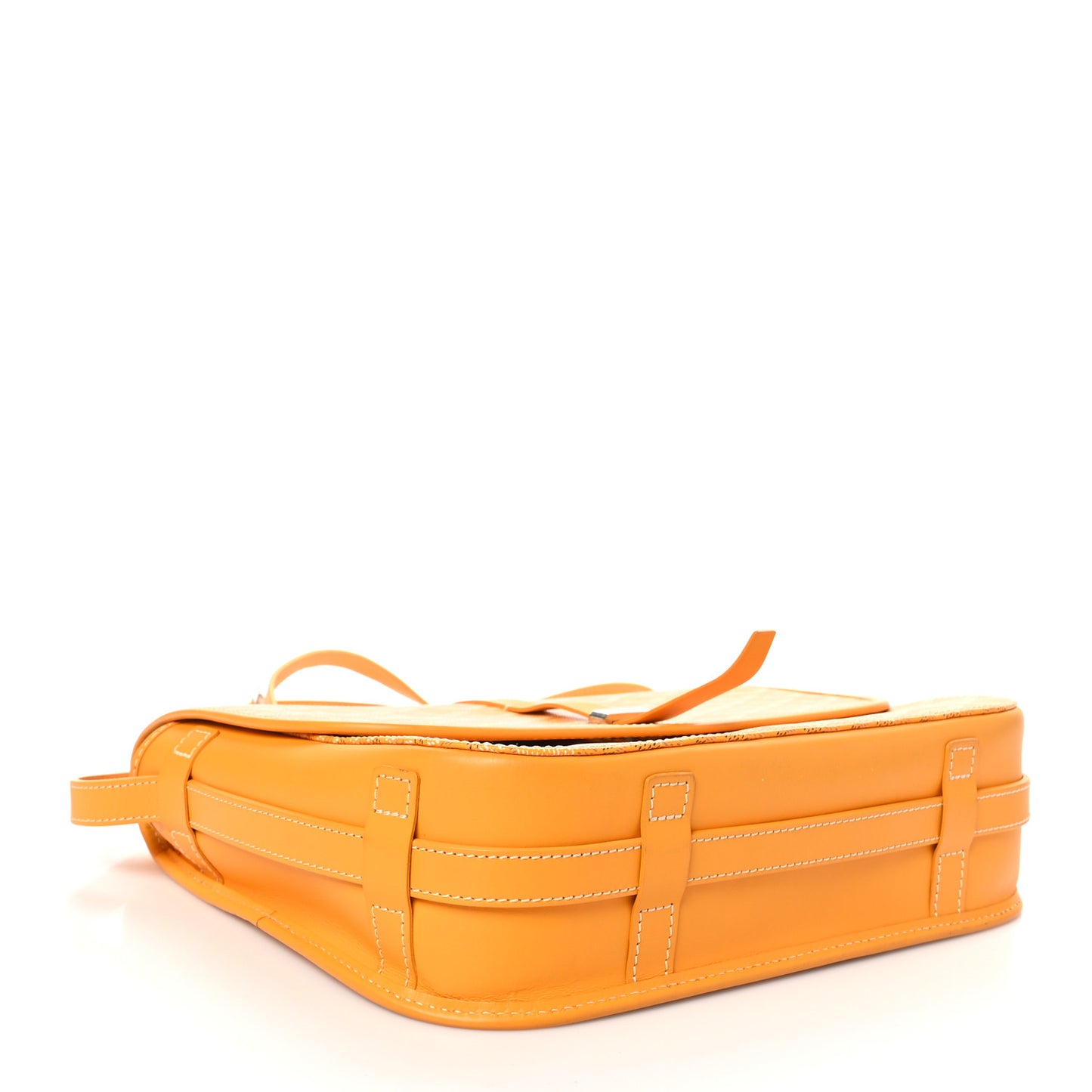 Goyardine Belvedere II MM Messenger Bag Yellow
