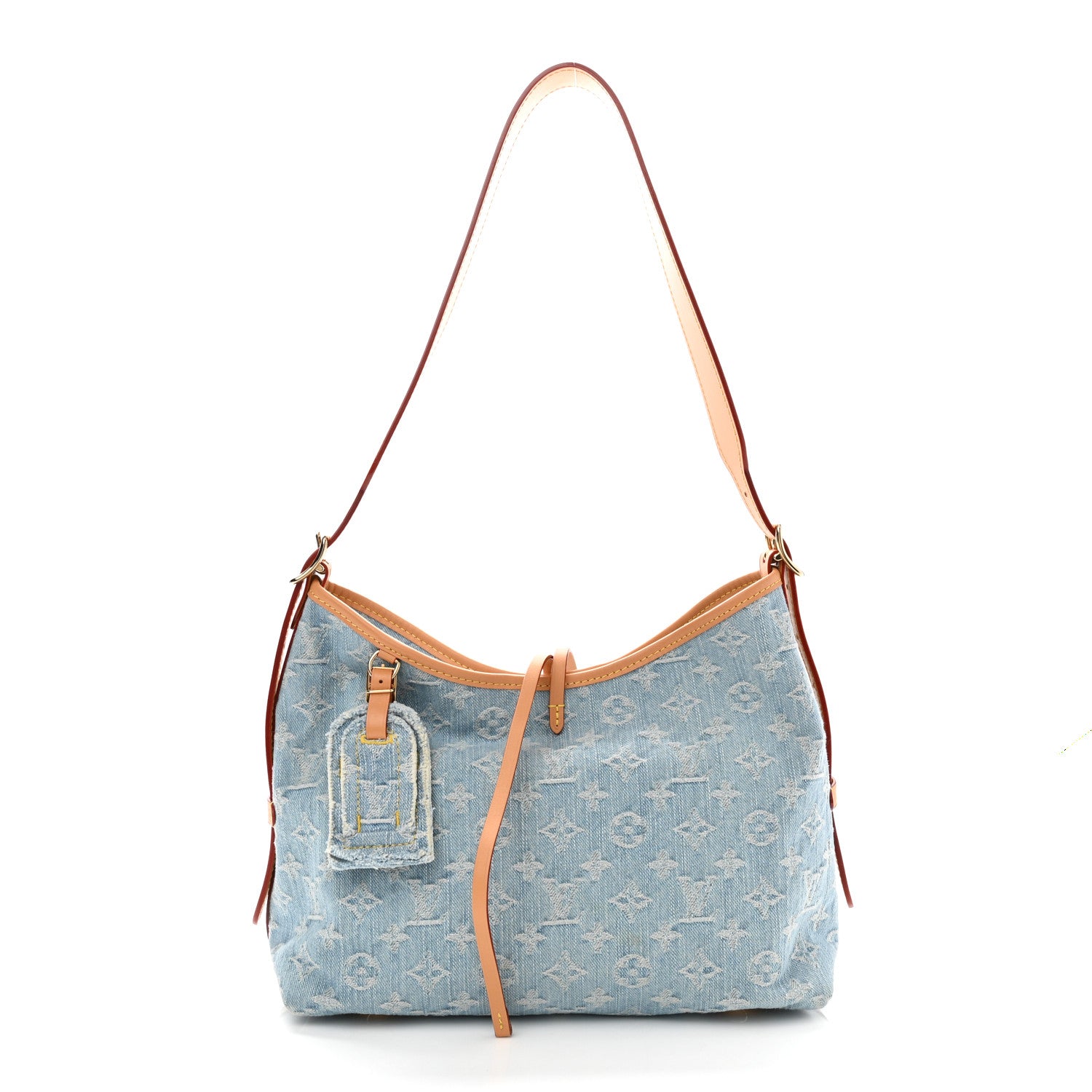 Louis Vuitton Monogram Denim CarryAll PM Sky Blue 1916457