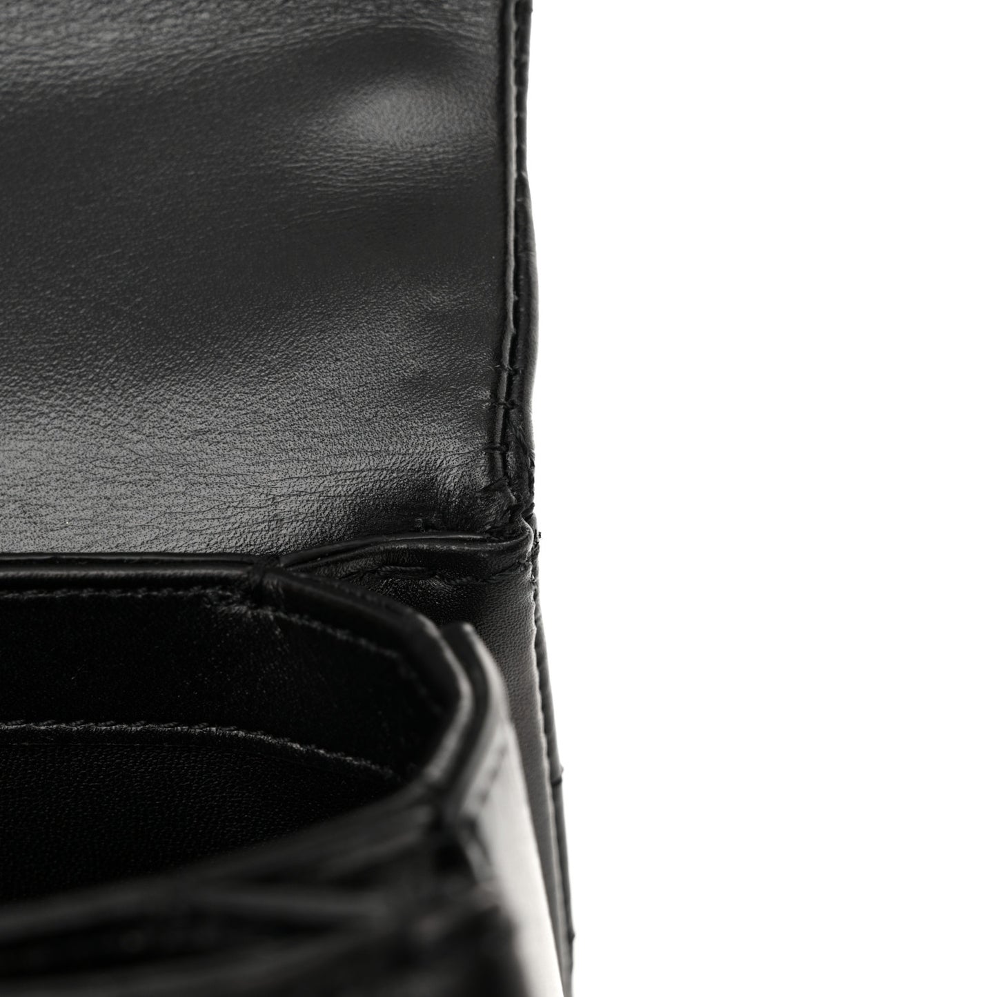 Calfskin Quilted Small 4G Shoulder Bag Black