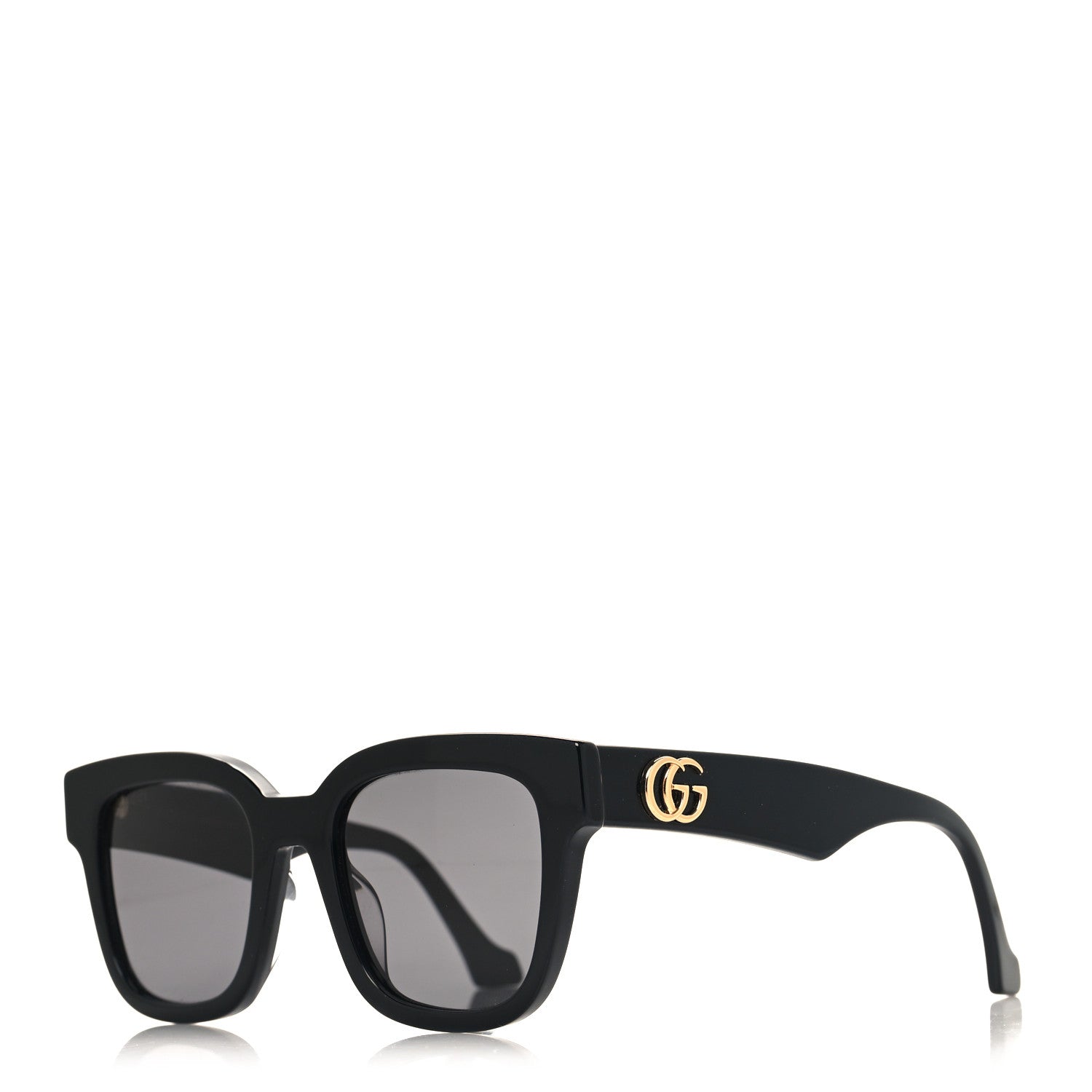 Gucci Rectangle 52mm Frame Sunglasses GG0998S Black 1 of 8