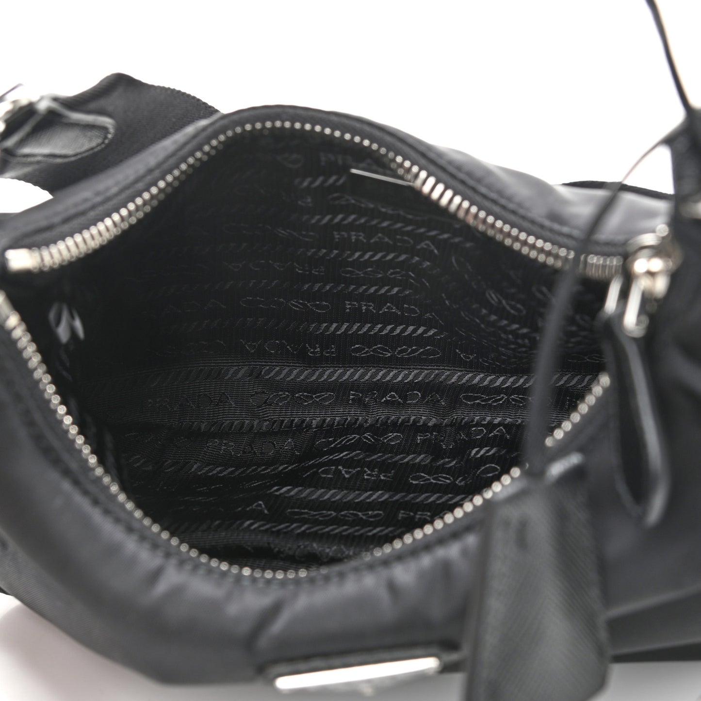 Nylon Re-Edition 2005 Shoulder Bag Black