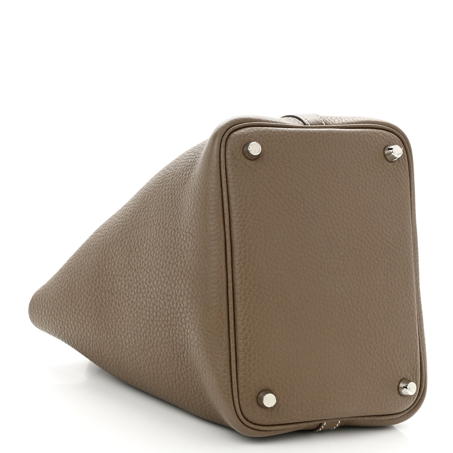 Hermes Taurillon Clemence Picotin Lock 18 PM Etoupe 4 of 10