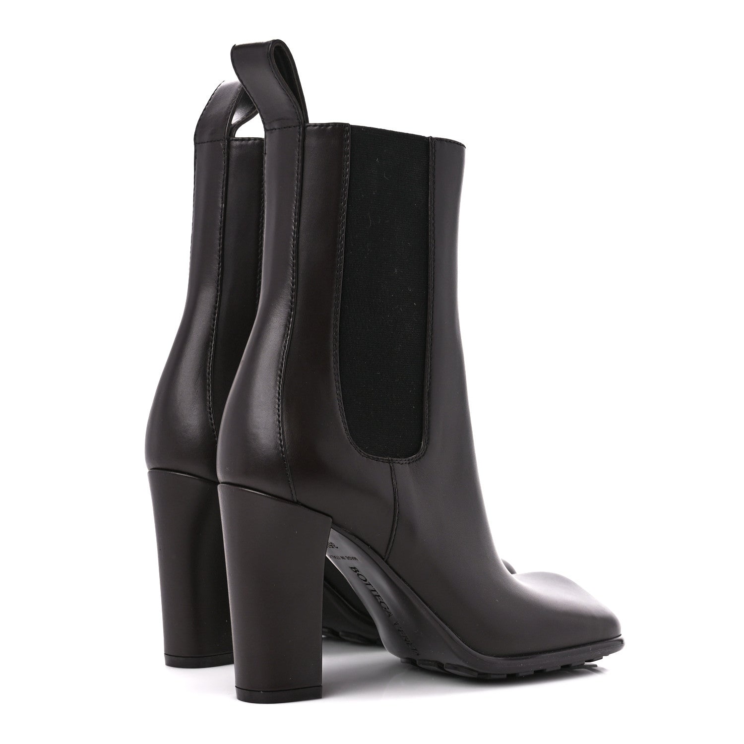 Bottega Veneta Calfskin Storm Chelsea Boots 35.5 Brown 4 of 7