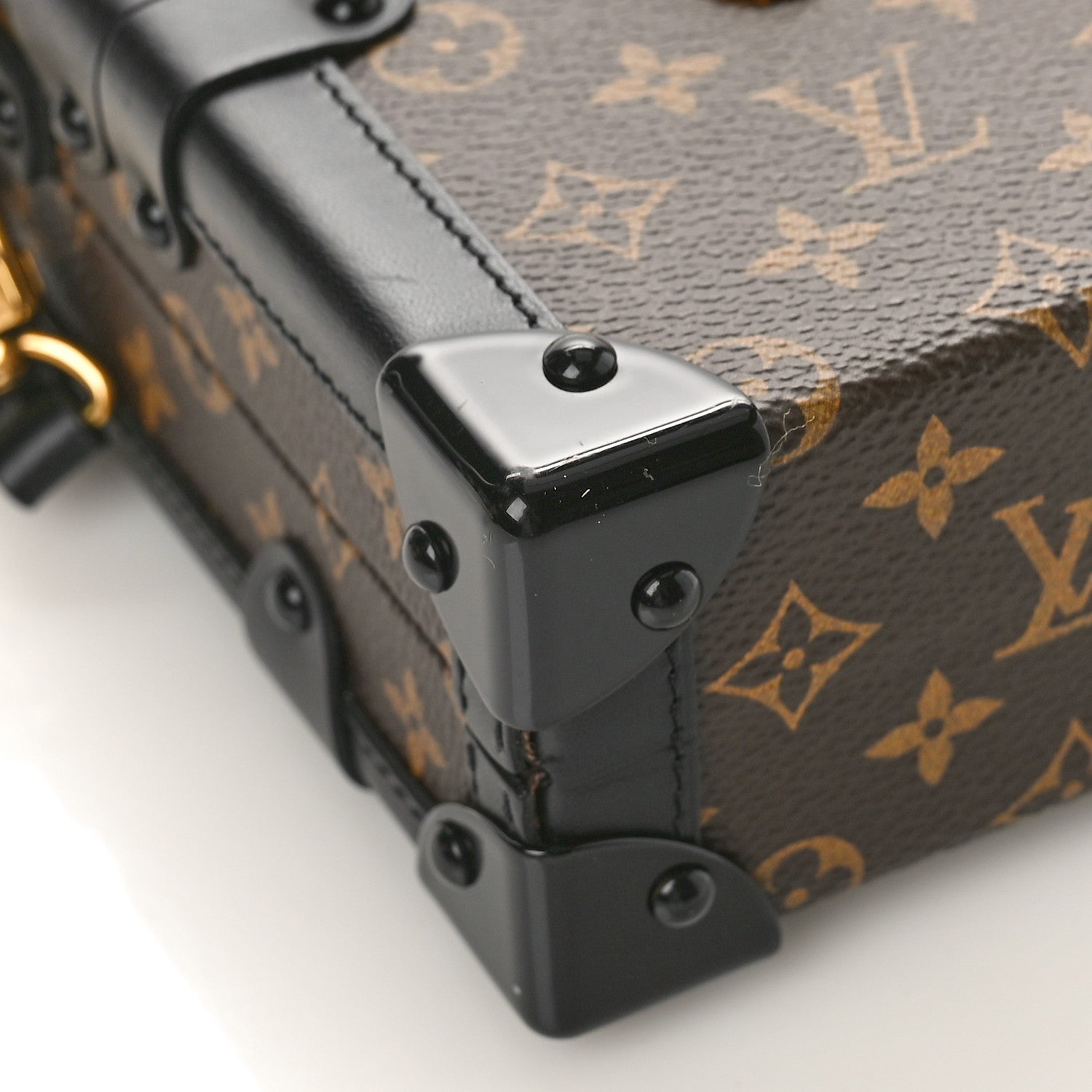 Louis Vuitton Monogram Petite Malle Black 7 of 9
