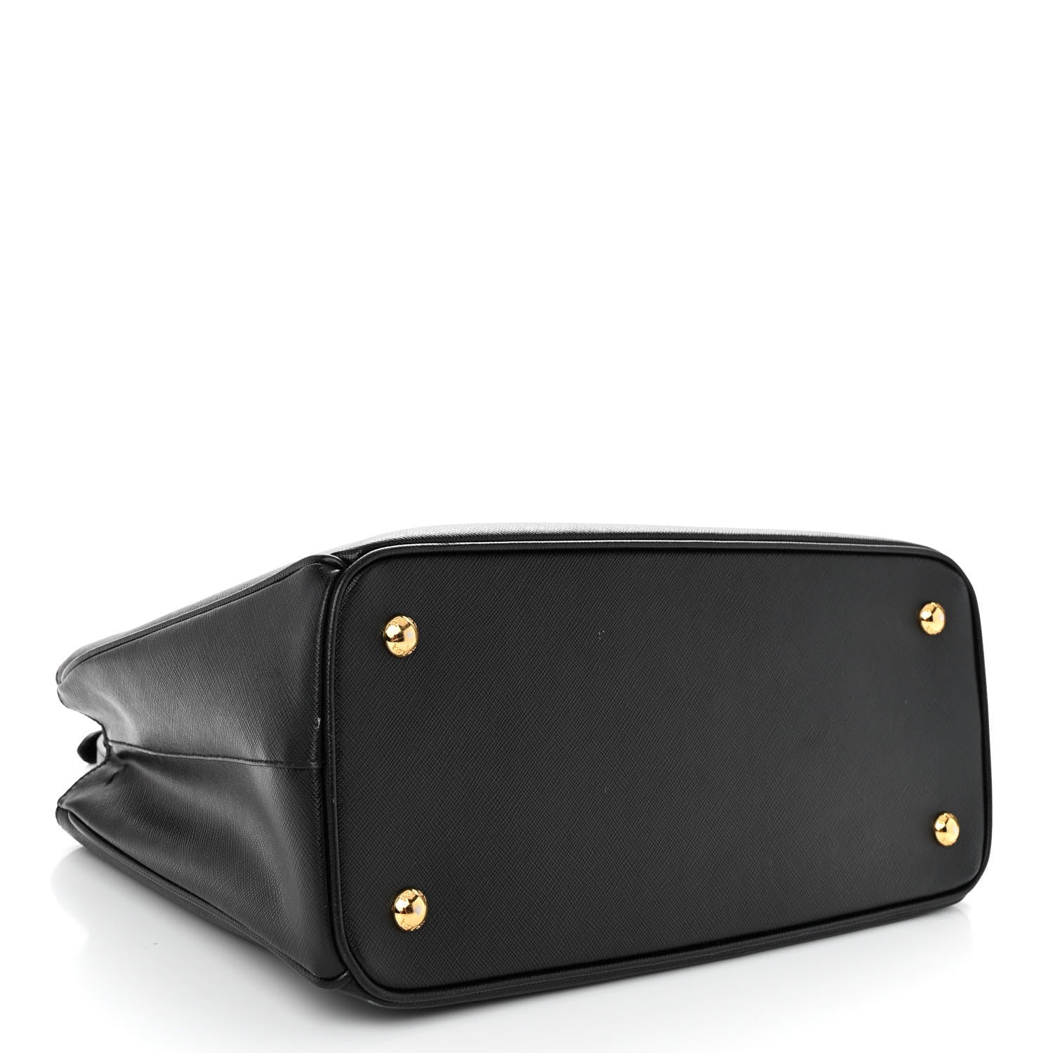 Prada Saffiano Medium Galleria Double Zip Tote Black 4 of 11