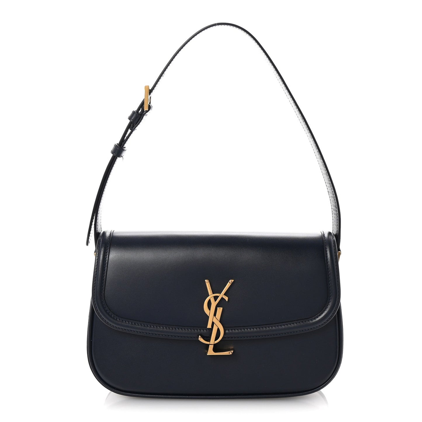 Box Calfskin Monogram Medium Solferino Shoulder Bag Blue