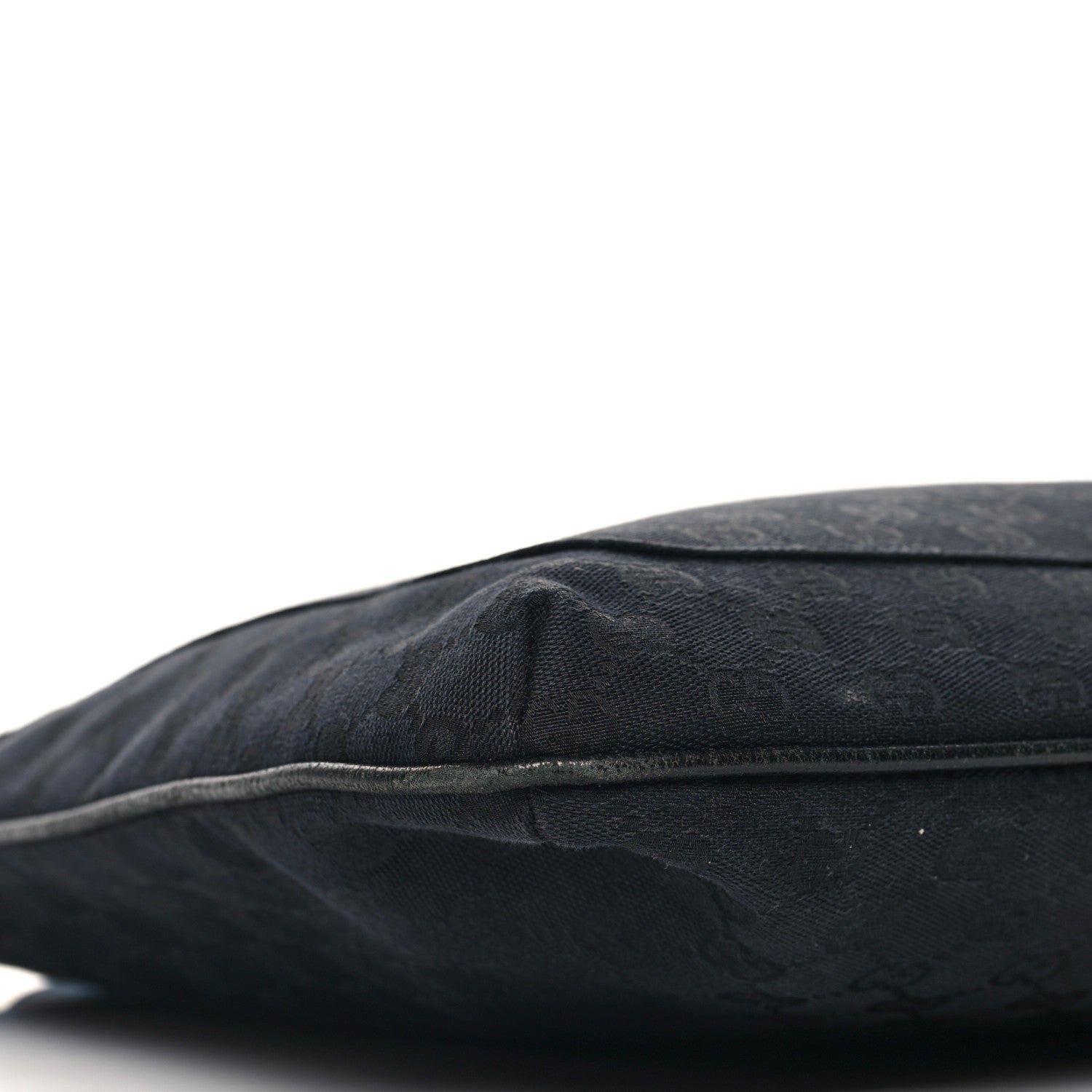 Gucci Monogram Large Flat Messenger Bag Dark Brown 9 of 11