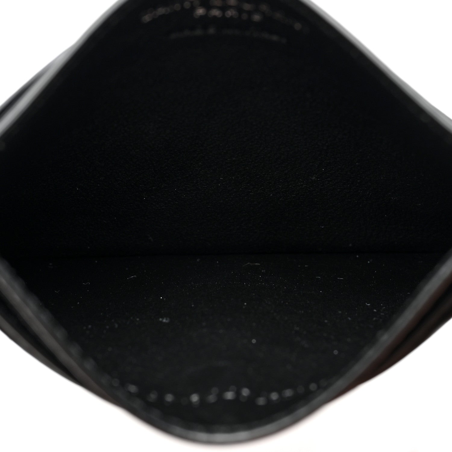 Saint Laurent Patent Calfskin Monogram Credit Card Case Black 5 of 8