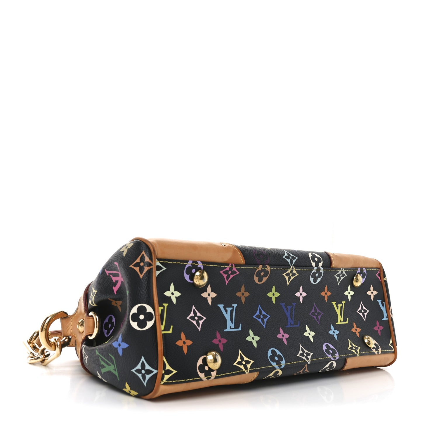 Monogram Multicolor Beverly MM Black