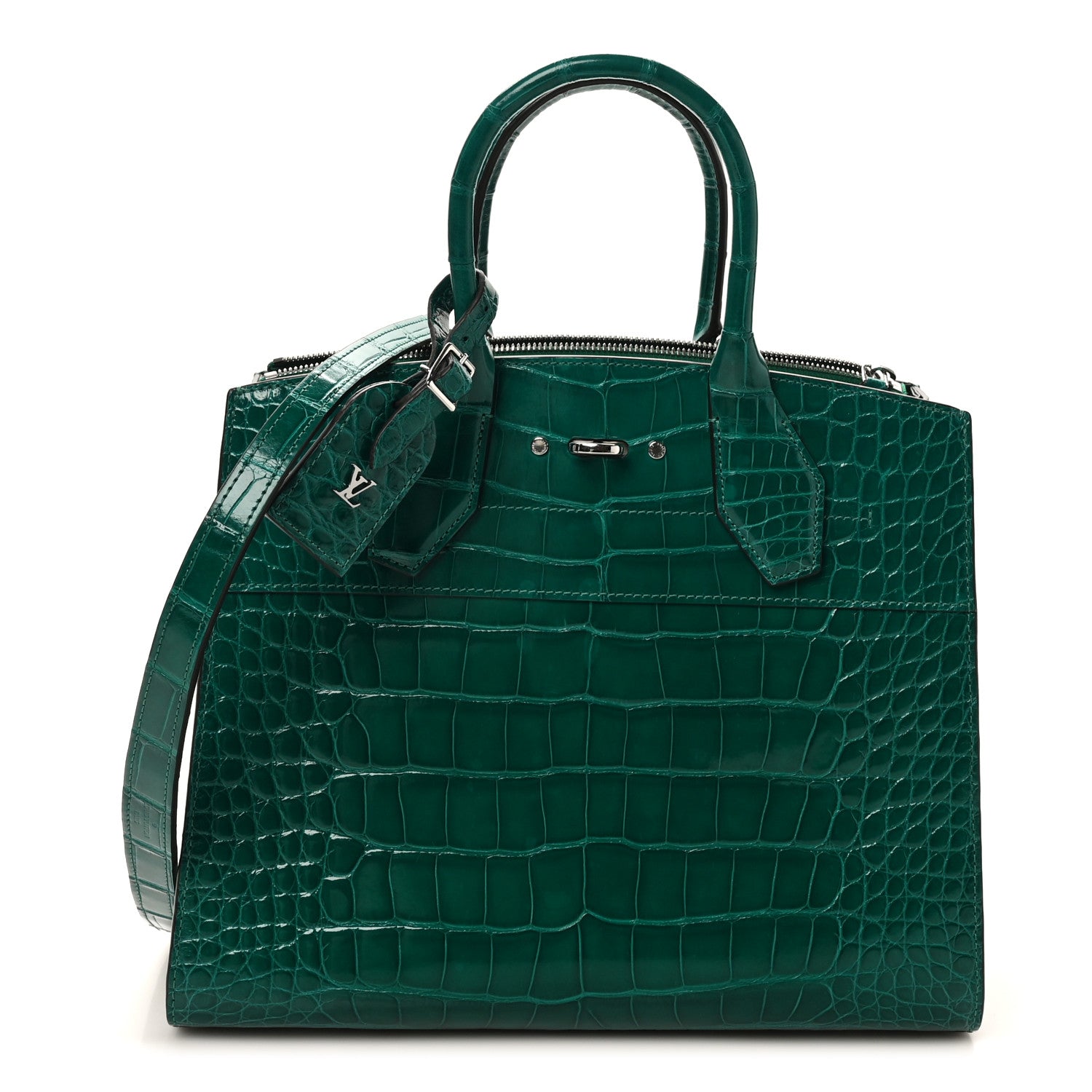 Louis Vuitton Alligator City Steamer MM Emeraude 1810805