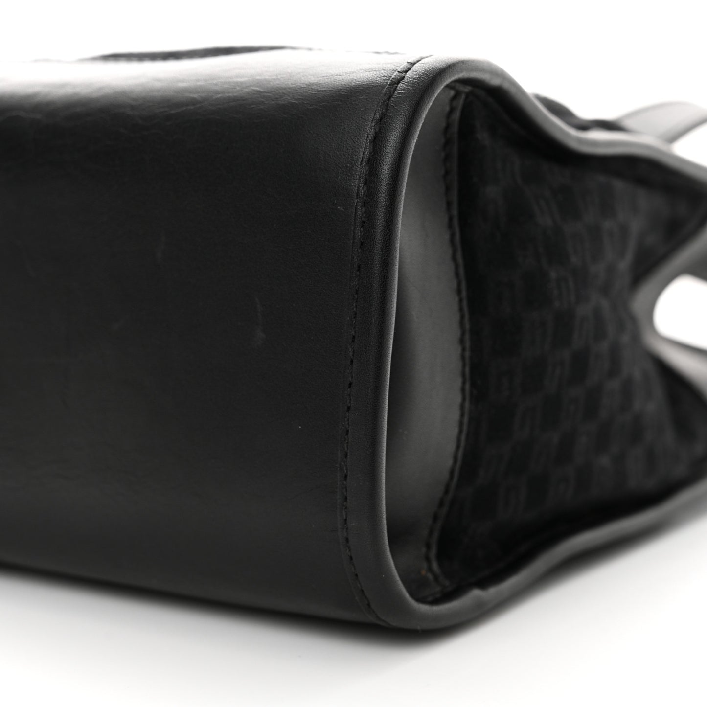 Square G Fabric Mini Tote Black