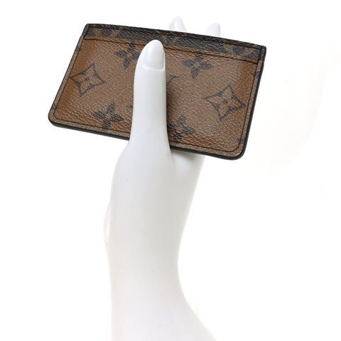 Reverse Monogram Card Holder