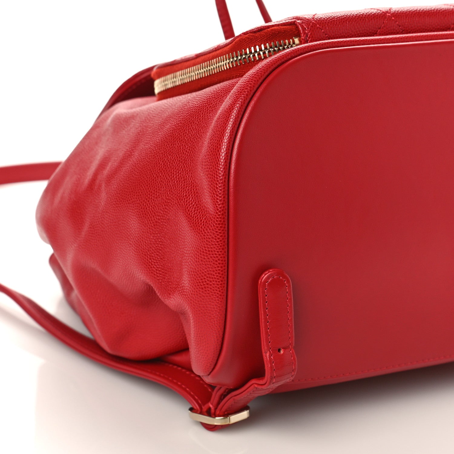 Chanel Caviar Quilted Business Affinity Backpack Red 8 of 10