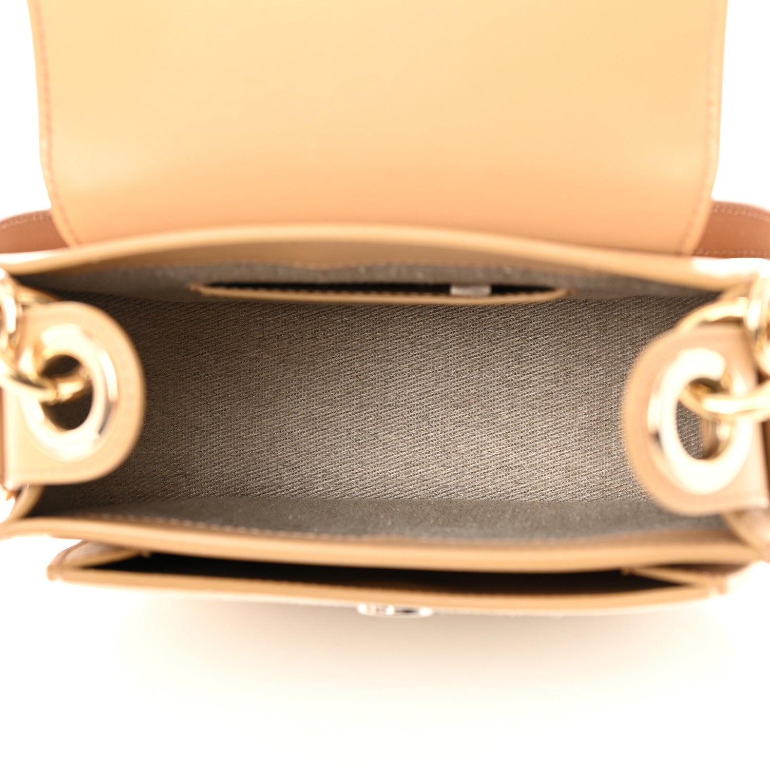 Chloe Calfskin Suede Small Tess Bag Soft Tan 5 of 22