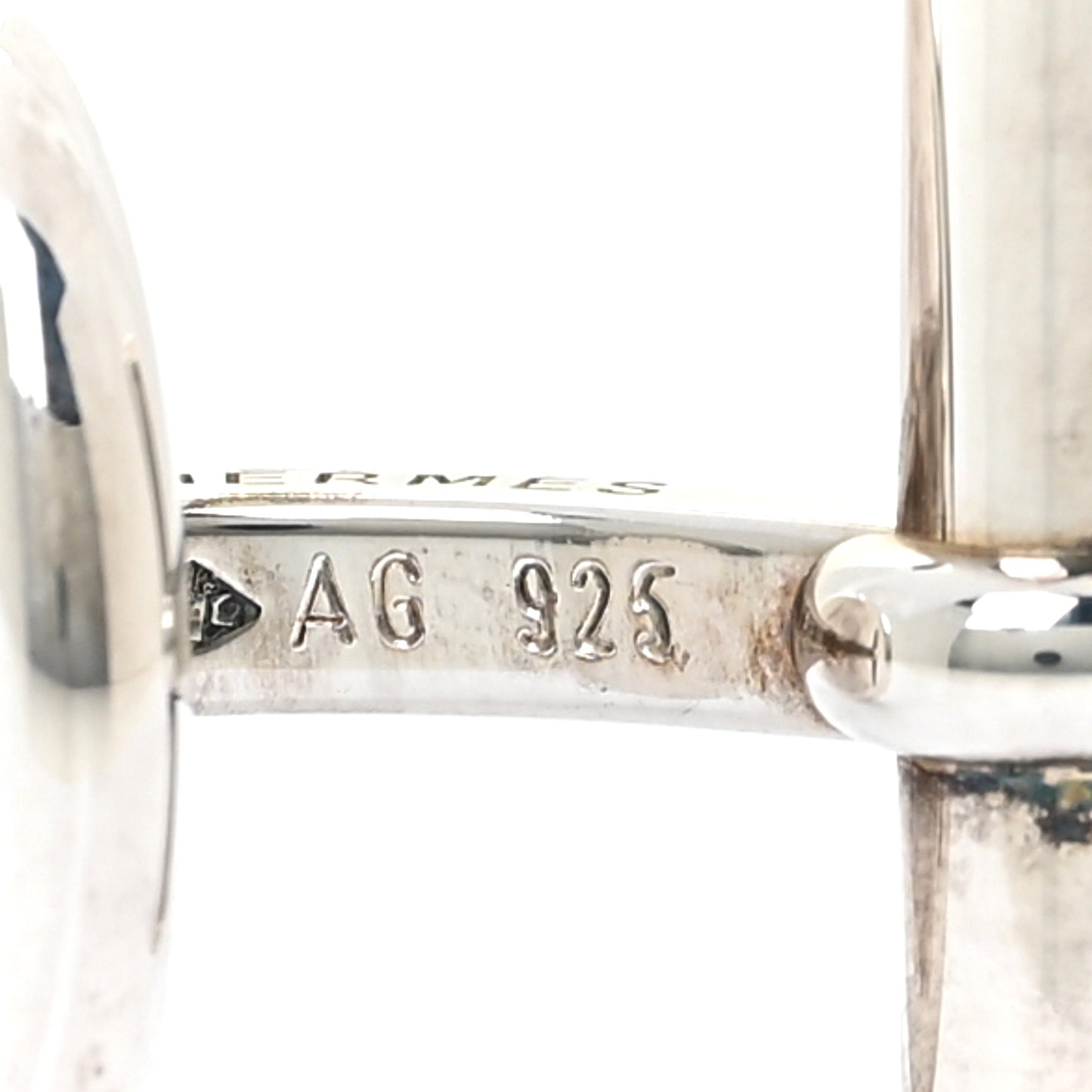 Sterling Silver Clou de Selle Cufflinks