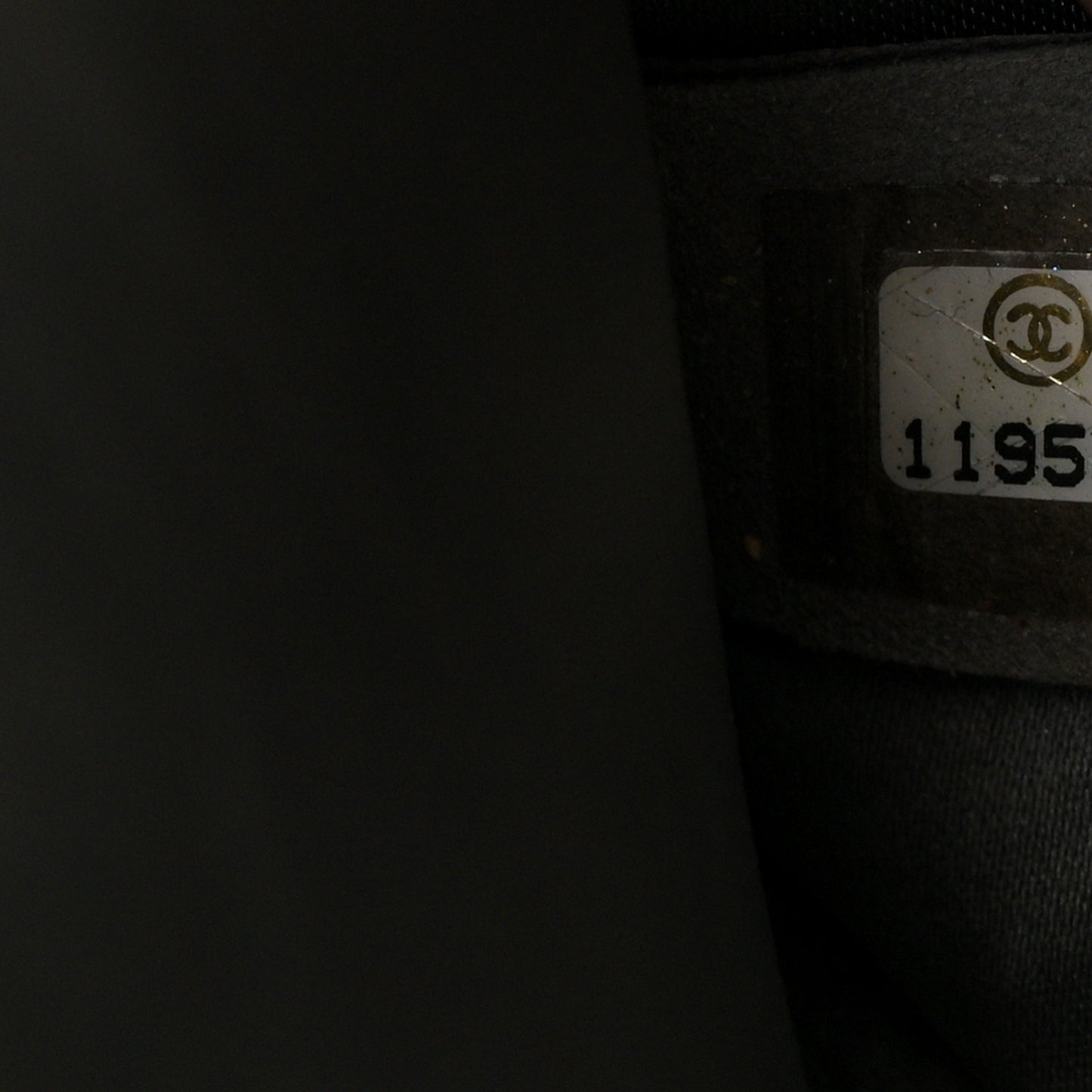 Patent Calfskin Lucky Symbols Pochette Black