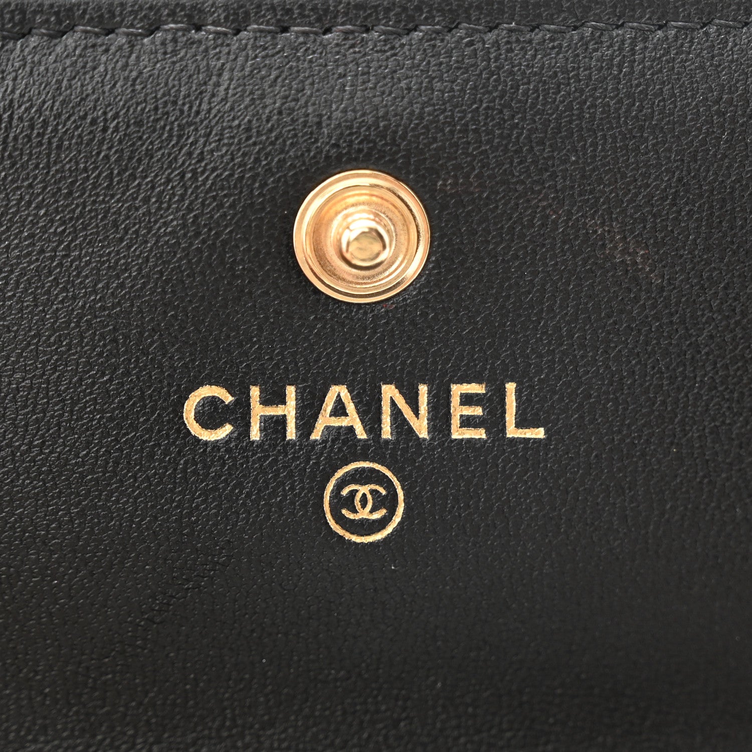 Chanel Lambskin Quilted Pearl Crown Clutch With Chain Black 7 of 15