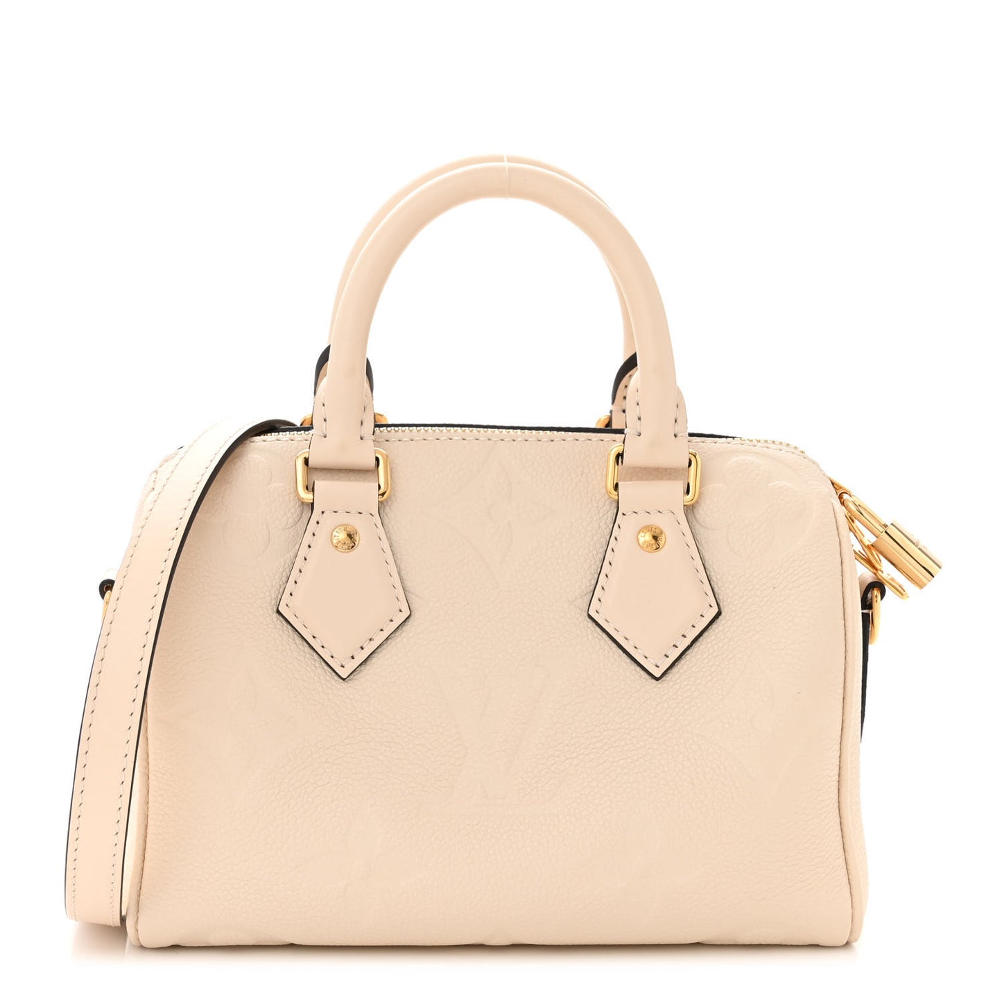 Empreinte Monogram Giant Speedy Bandouliere 20 Creme
