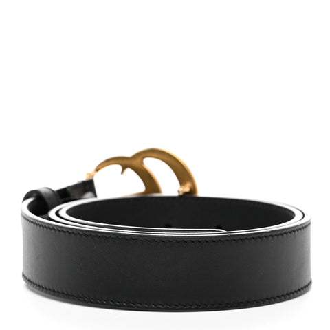 Calfskin Double G 30mm Belt 75 30 Black